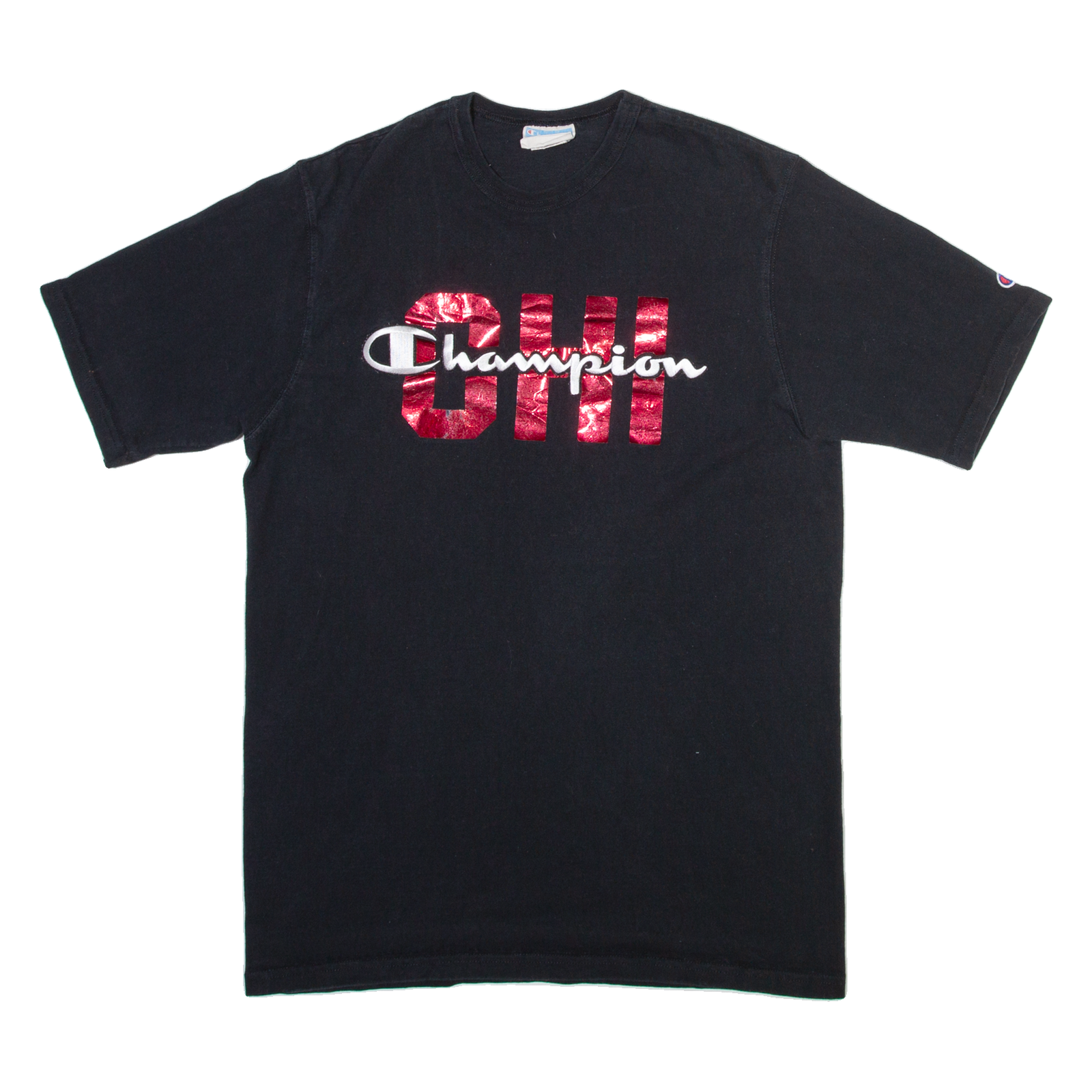 CHAMPION Mens T-Shirt Black L Refurbished - N/A refurbished available on Cerqular