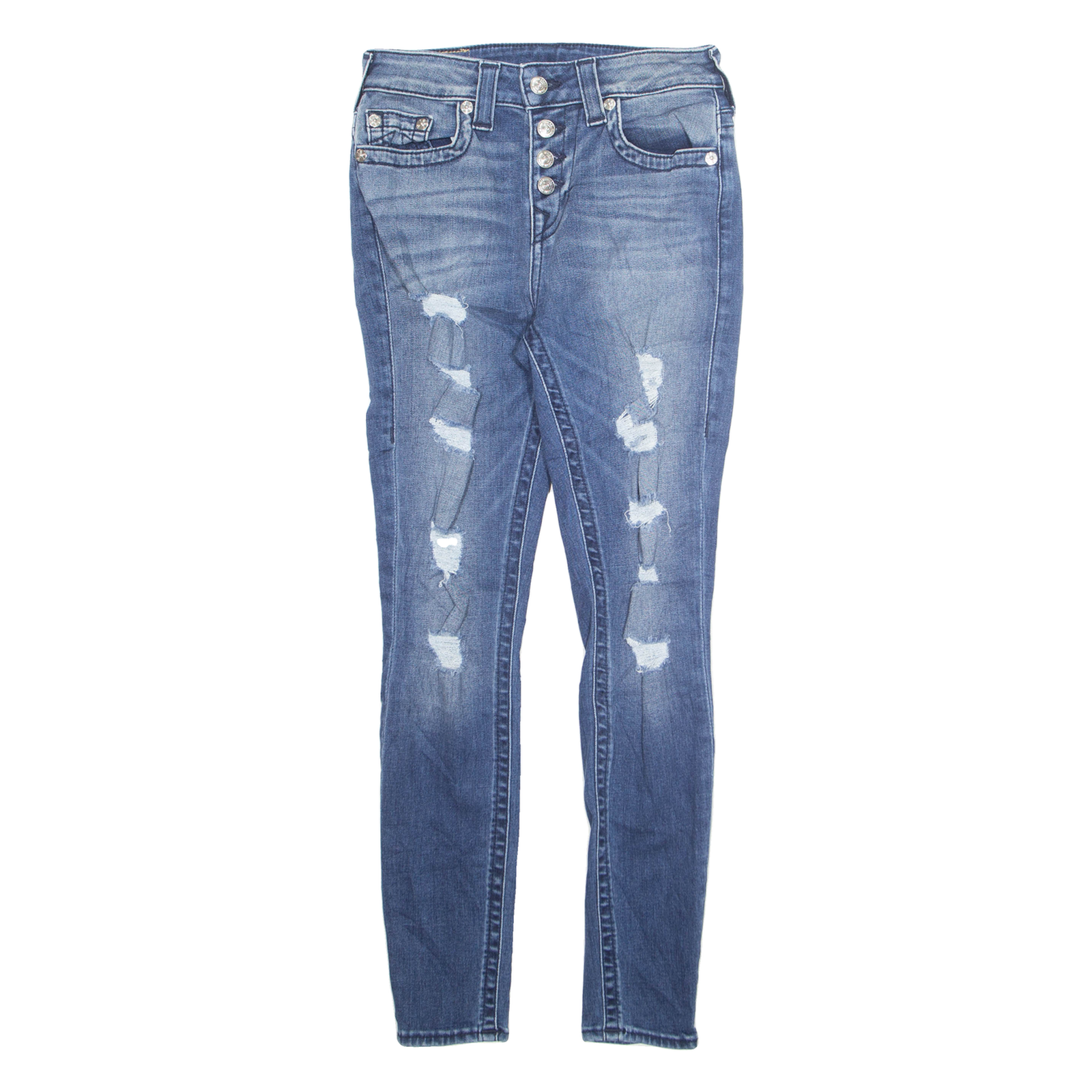 Buy TRUE RELIGION Distressed Womens Jeans Blue Slim Tapered Stone Wash W26 L28 Refurbished - $74.09 TRUE RELIGION Distressed Womens Jeans Blue Slim Tapered Stone Wash W26 L28 Refurbished - N/A refurbished available on Cerqular