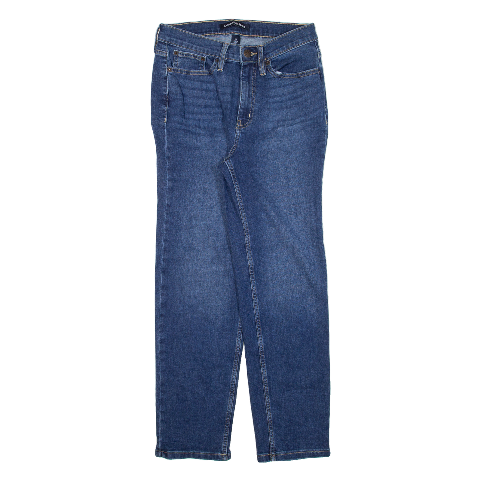 Buy CALVIN KLEIN JEANS Womens Jeans Blue Regular Tapered W26 L25 Refurbished - $28.59 CALVIN KLEIN JEANS Womens Jeans Blue Regular Tapered W26 L25 Refurbished - N/A refurbished available on Cerqular