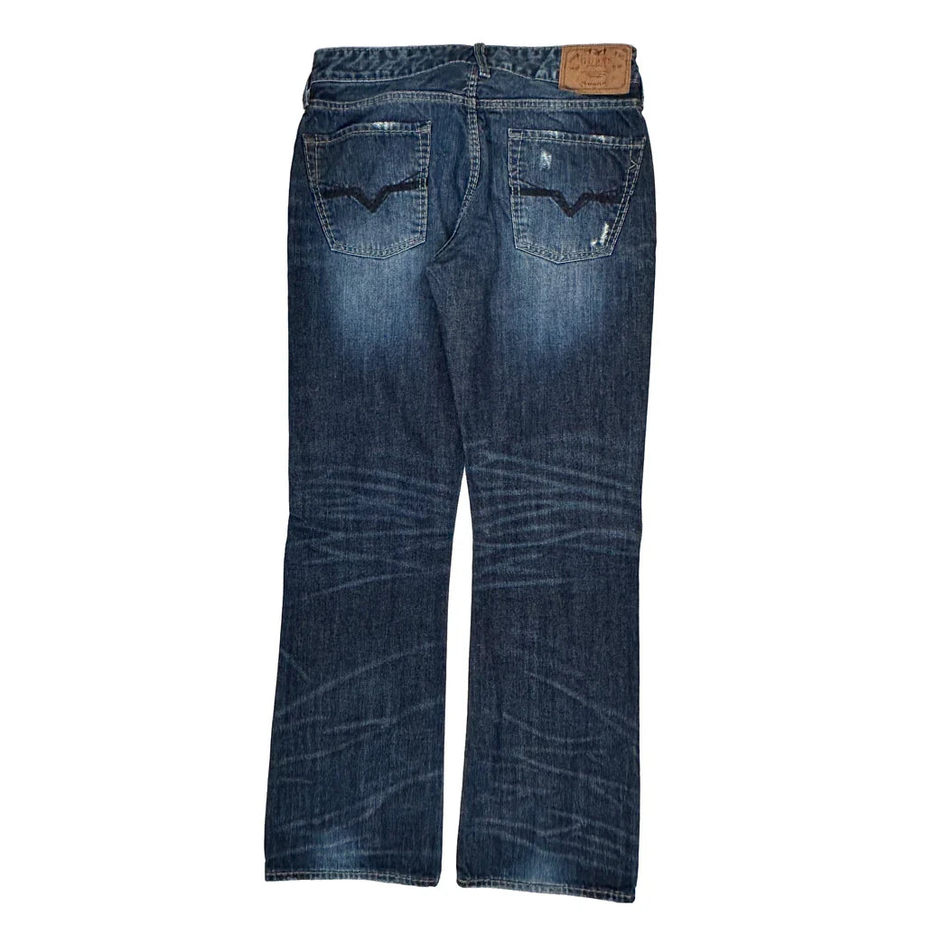 Guess Jeans - 32W 31L Blue Denim Refurbished - Thrifted (note: this is a term often used to describe second- refurbished available on Cerqular