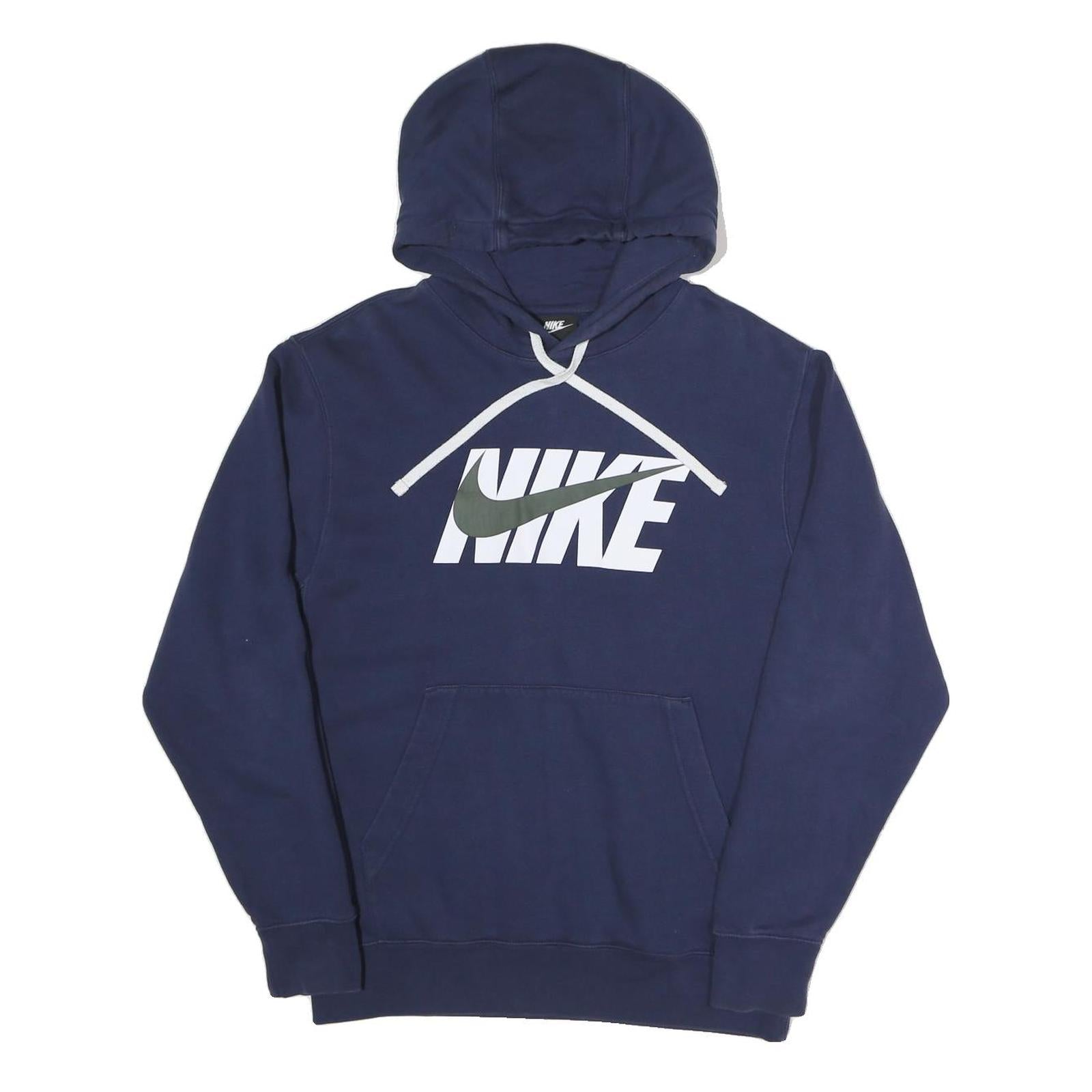 Buy NIKE Mens Navy Hoodie S Cotton Blend Pullover Casual Sportswear Refurbished - $41.59 NIKE Mens Navy Hoodie S Cotton Blend Pullover Casual Sportswear Refurbished - N/A refurbished available on Cerqular