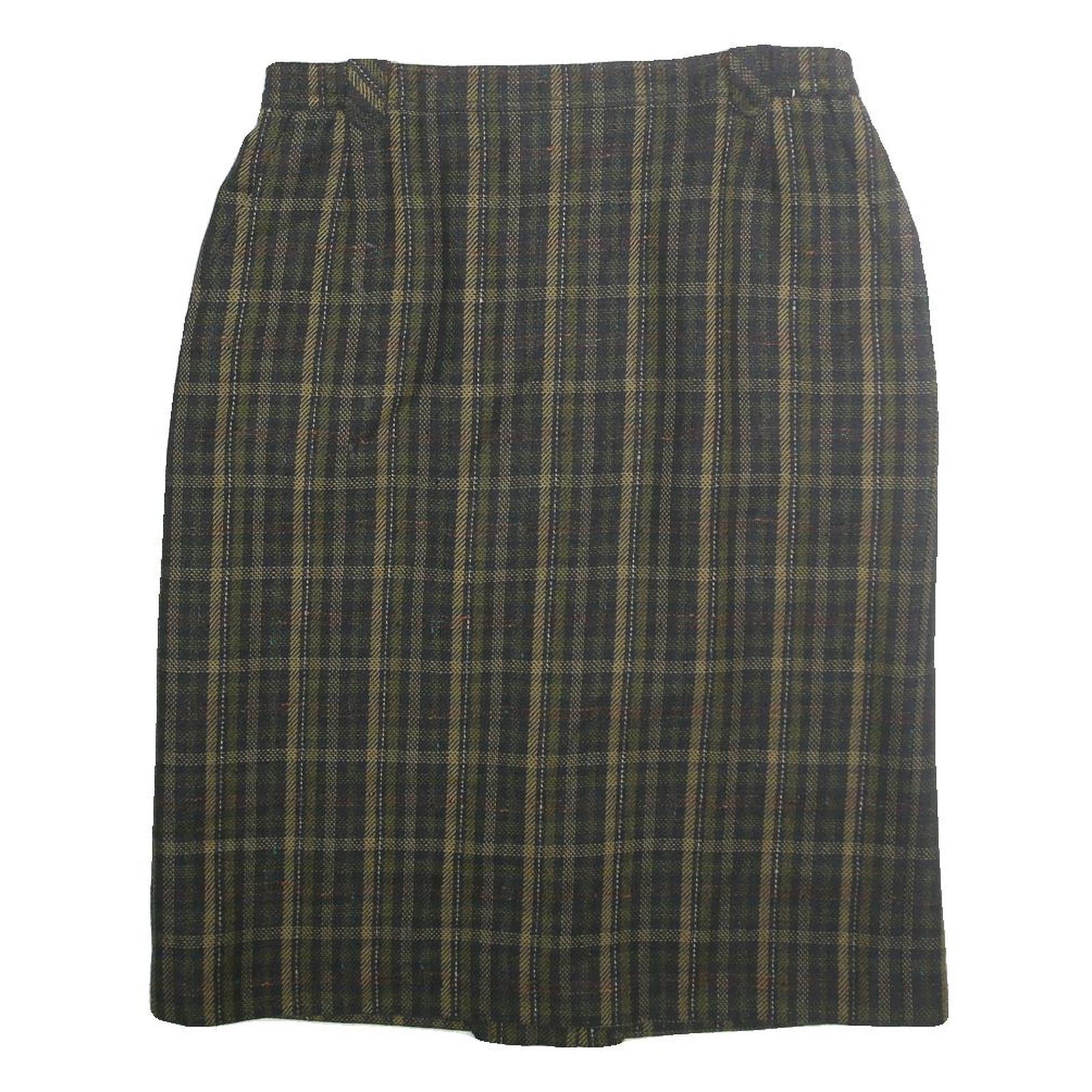 Buy Womens Green Check Pencil Knee Length Cotton Blend Skirt M Classic Workwear Refurbished - $19.49 Womens Green Check Pencil Knee Length Cotton Blend Skirt M Classic Workwear Refurbished - N/A refurbished available on Cerqular