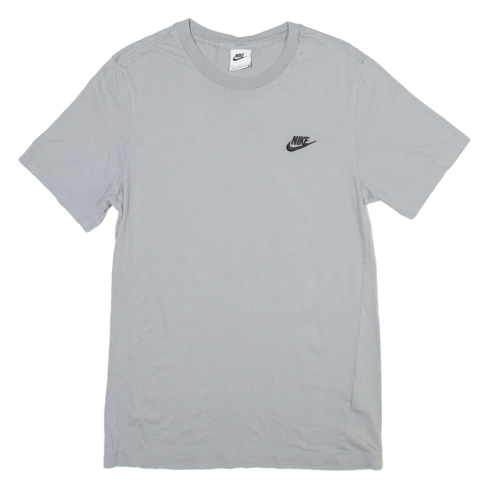 Buy NIKE Mens T-Shirt Grey Crew Neck S Refurbished - $16.89 NIKE Mens T-Shirt Grey Crew Neck S Refurbished - N/A refurbished available on Cerqular