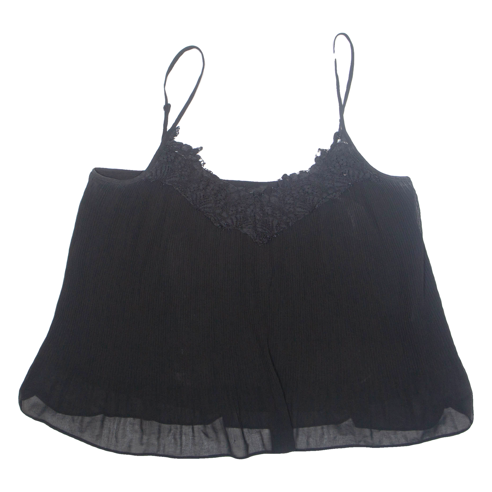 ZARA Womens Camisole Vest Black Sleeveless L Refurbished - N/A refurbished available on Cerqular