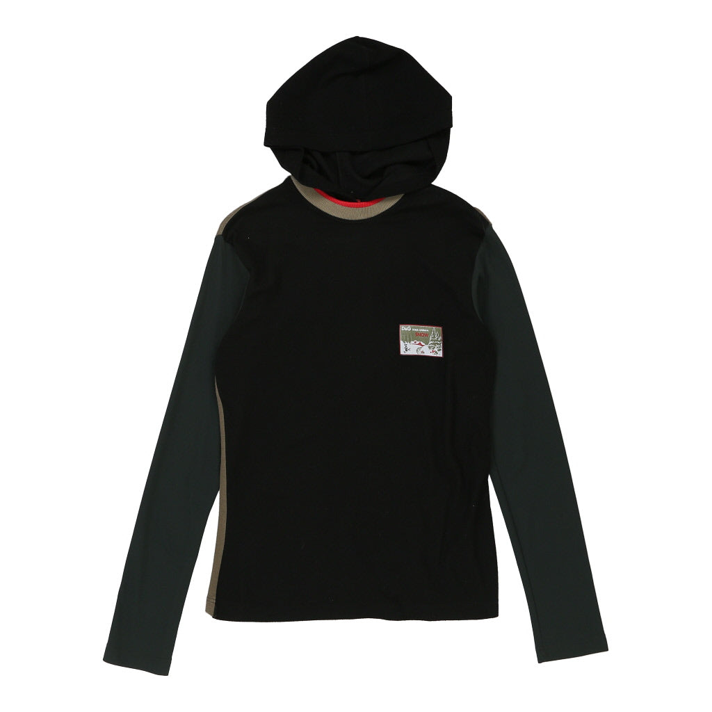 Buy Snow Dolce & Gabbana Hoodie - Small Black Cotton Blend | Size: small Refurbished - $68.03 Snow Dolce & Gabbana Hoodie - Small Black Cotton Blend | Size: small Refurbished - N/A (Preloved Designer is not a specific brand, it refurbished available on Cerqular