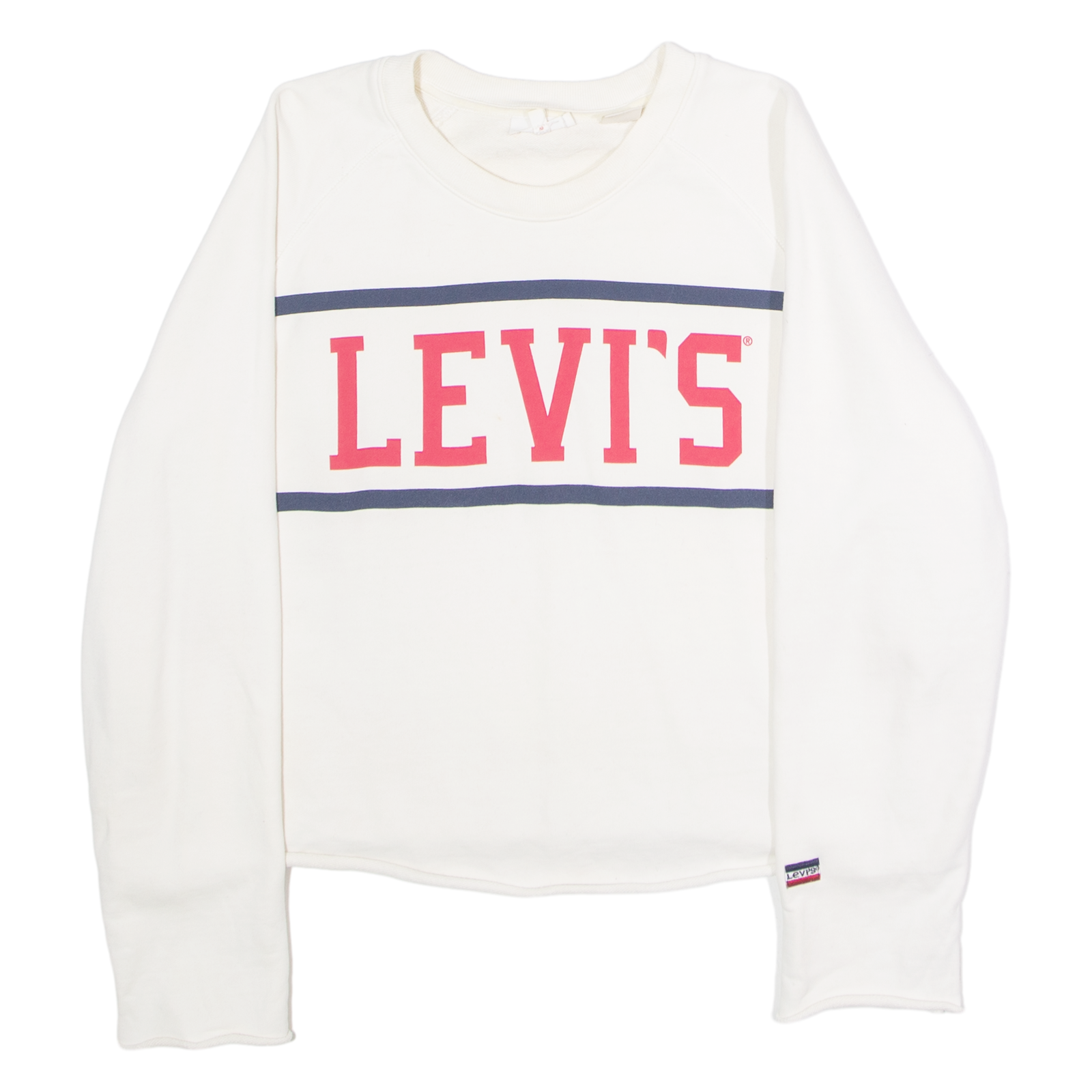 Buy LEVI'S Cropped Womens Sweatshirt Cream Crew Neck L Refurbished - $29.89 LEVI'S Cropped Womens Sweatshirt Cream Crew Neck L Refurbished - N/A refurbished available on Cerqular