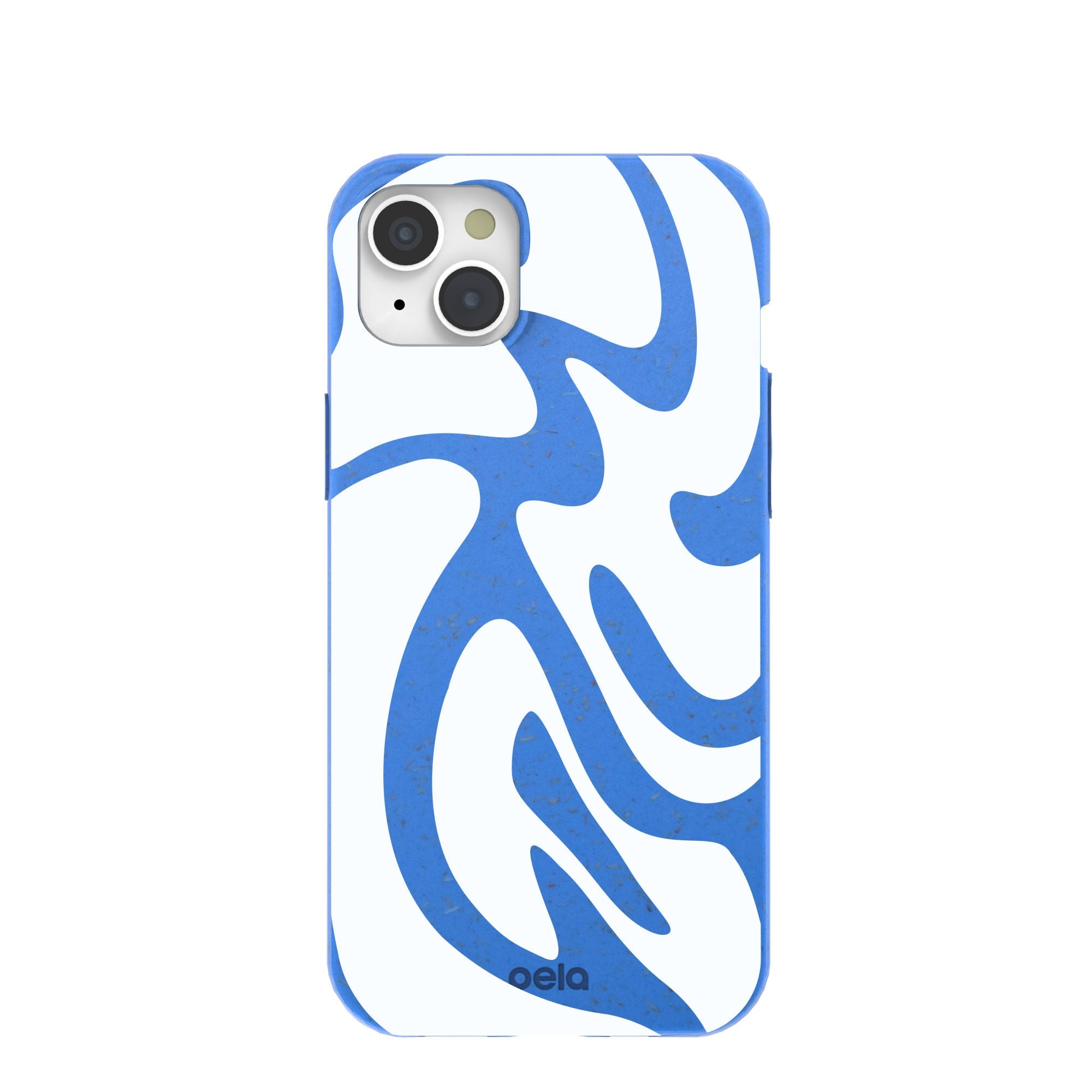 Electric Blue Blue Crush iPhone 15 Plus Case Refurbished - Pela Case refurbished available on Cerqular