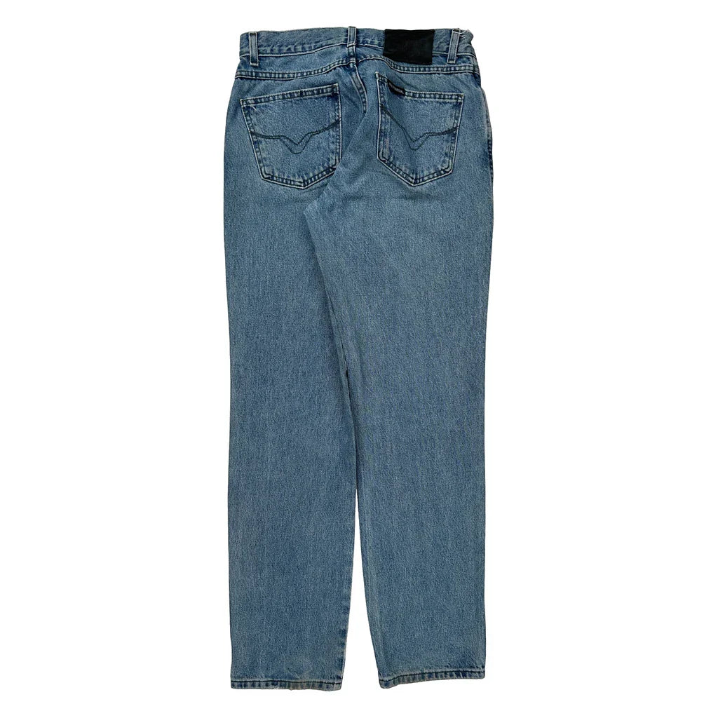 Buy Harley Davidson Jeans - 30W UK 10 Blue Cotton Refurbished - $46.89 Harley Davidson Jeans - 30W UK 10 Blue Cotton Refurbished - Thrifted (note: this is a term often used to describe second- refurbished available on Cerqular
