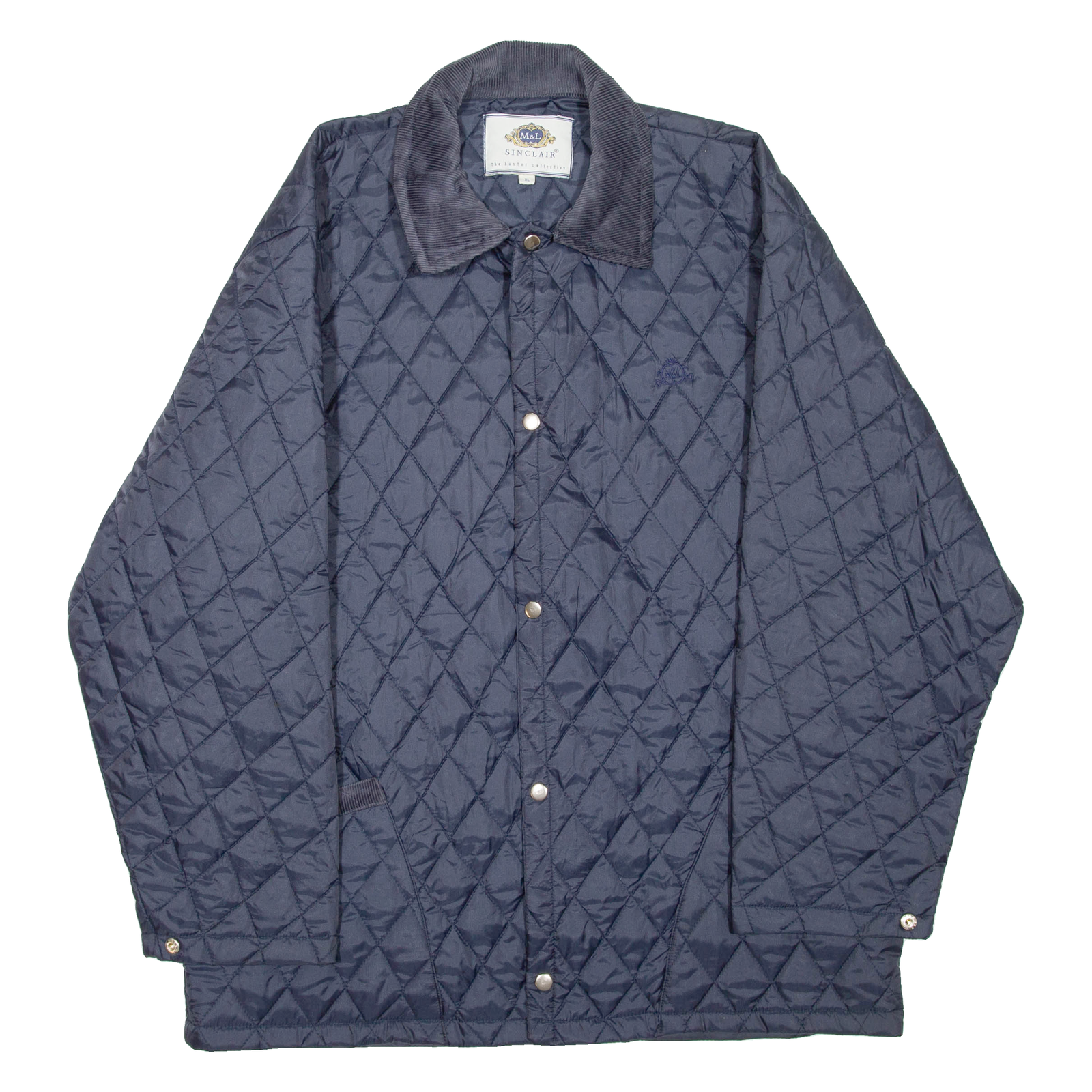 SINCLAIR Mens Quilted Jacket Blue XL Refurbished - N/A refurbished available on Cerqular