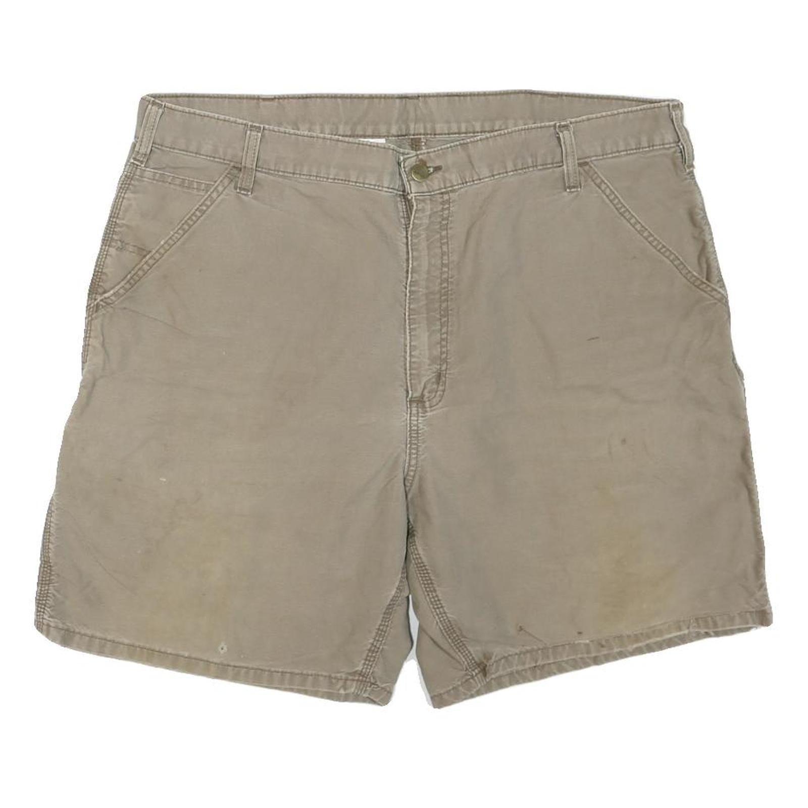 Buy CARHARTT Mens Shorts Beige Casual Cotton Blend XL W40 Workwear Utility Refurbished - $36.39 CARHARTT Mens Shorts Beige Casual Cotton Blend XL W40 Workwear Utility Refurbished - N/A refurbished available on Cerqular