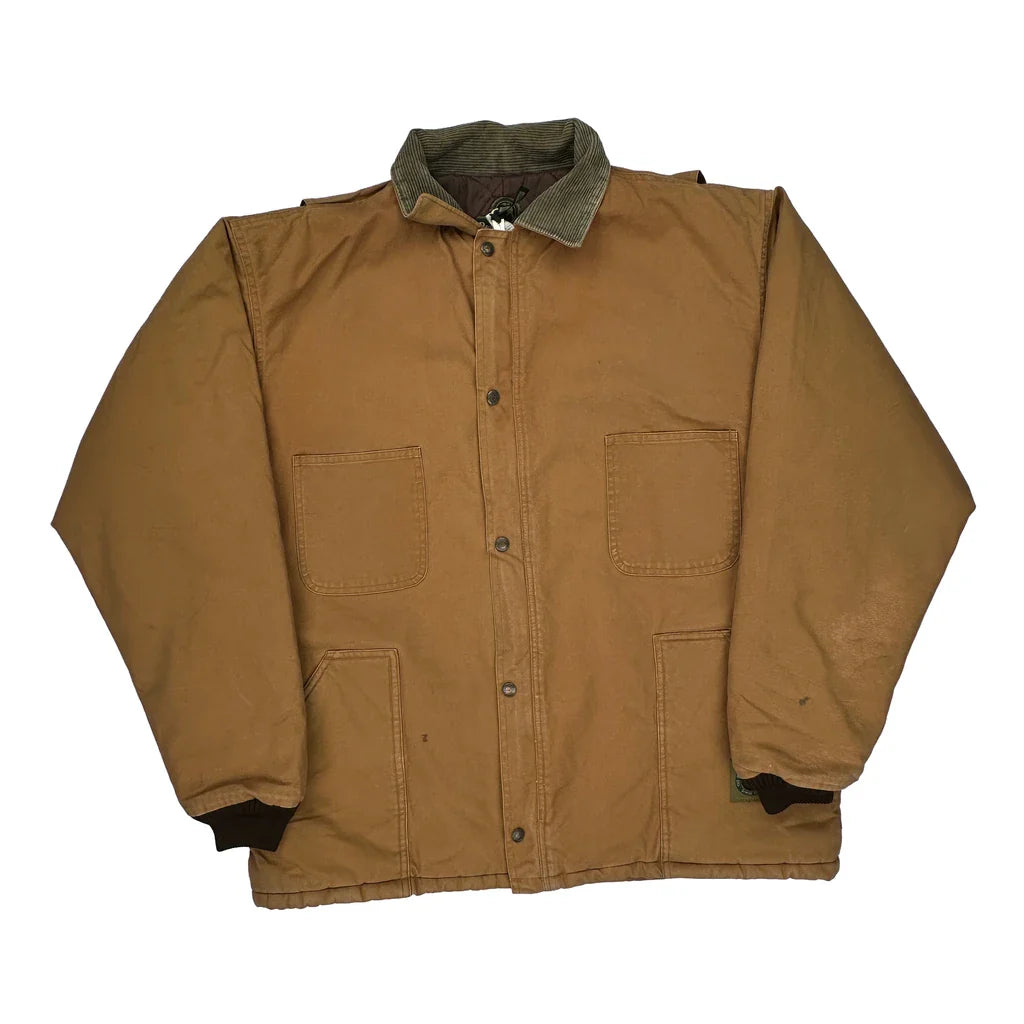Buy Berne Jacket - XL Brown Cotton Refurbished - $93.79 Berne Jacket - XL Brown Cotton Refurbished - Thrifted (note: this is a term often used to describe second- refurbished available on Cerqular