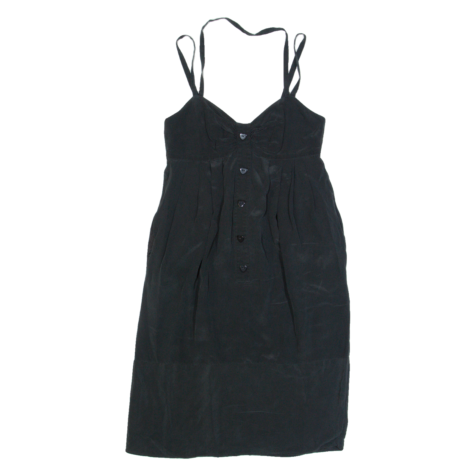 ZIMMERMANN Womens Day Dress Black Sleeveless Knee Length XS Refurbished - N/A refurbished available on Cerqular