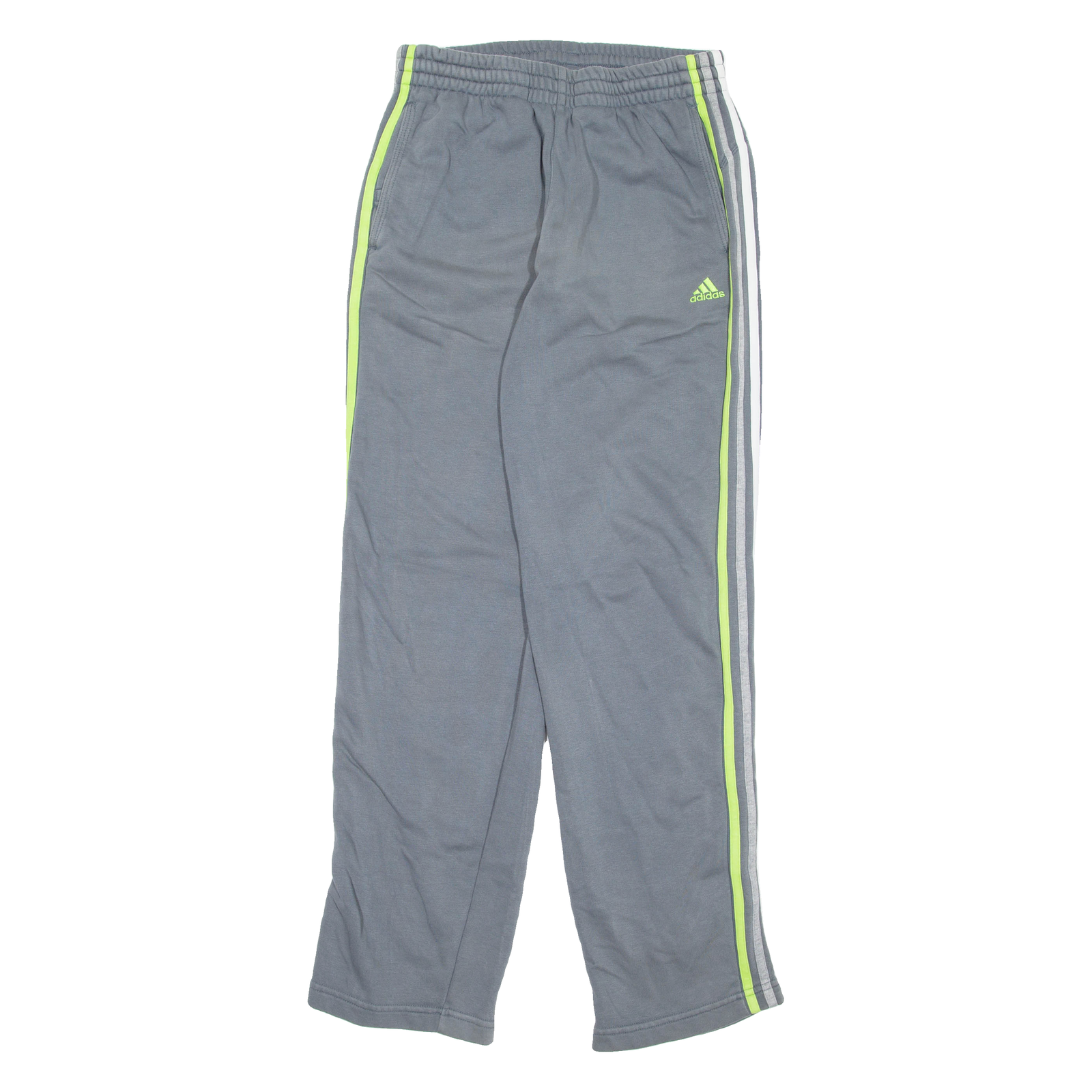 ADIDAS Mens Sweatpants Grey Straight S W28 L32 Refurbished - N/A refurbished available on Cerqular