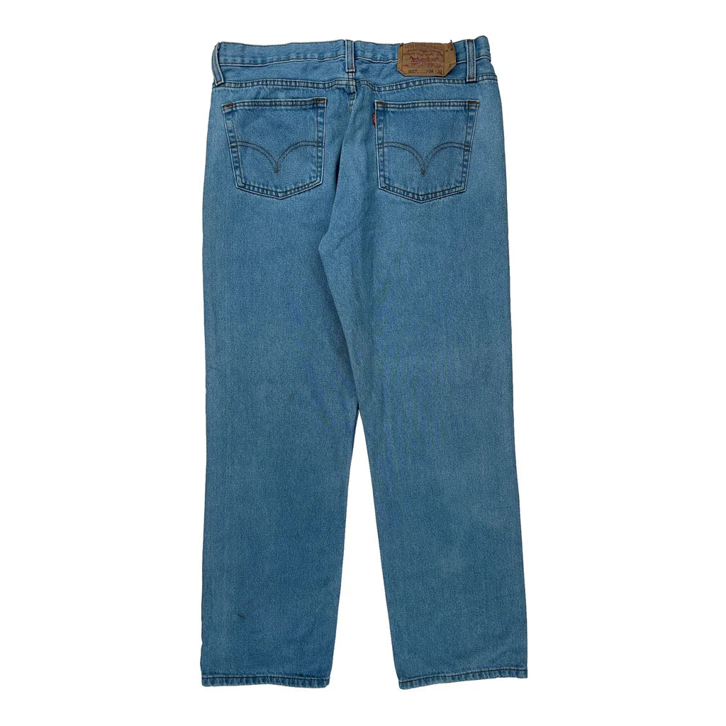 501 Levis Jeans - 36W 30L Blue Denim Refurbished - Thrifted (note: this is a term often used to describe second- refurbished available on Cerqular