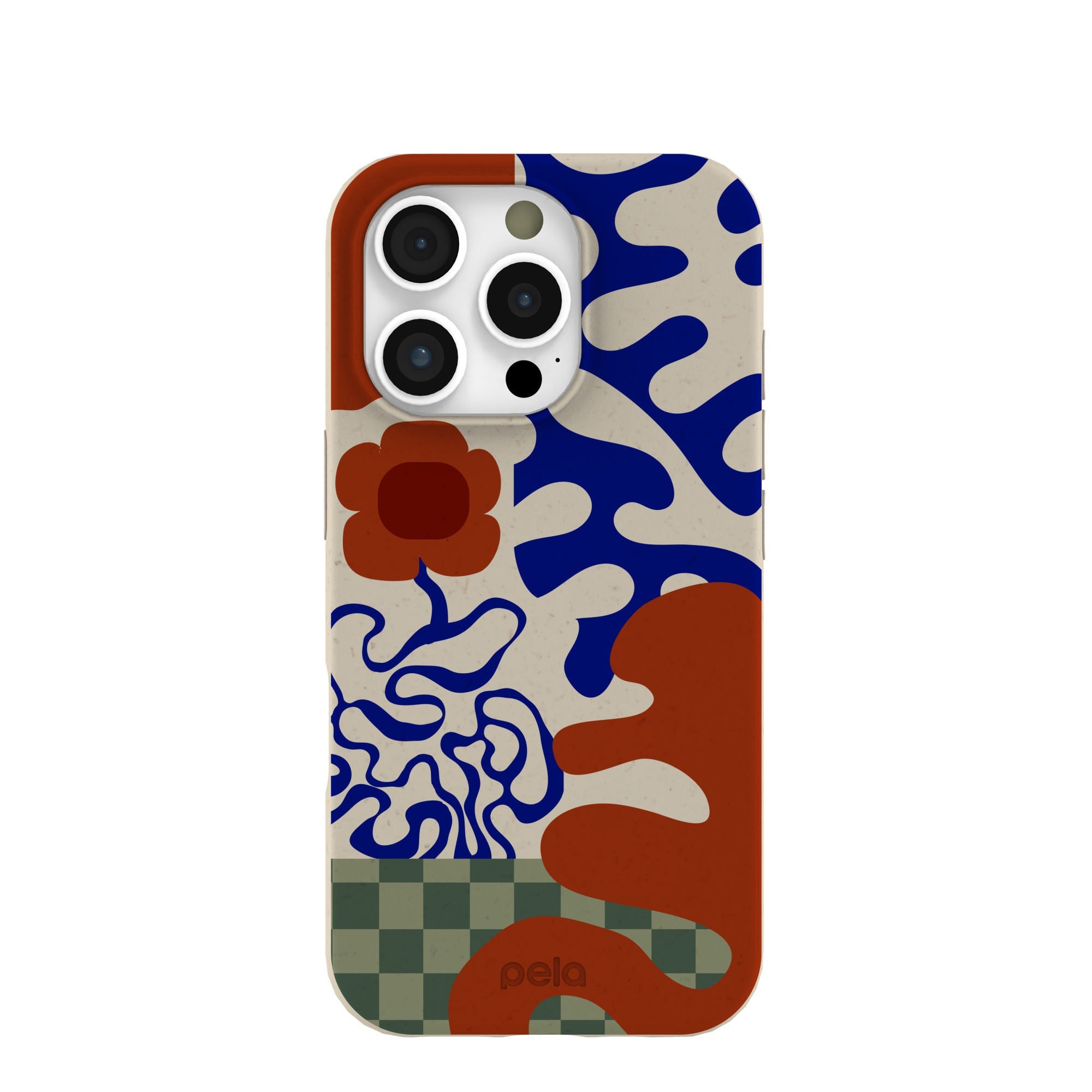 London Fog Leaf Dance iPhone 16 Pro Case Refurbished - Pela Case refurbished available on Cerqular
