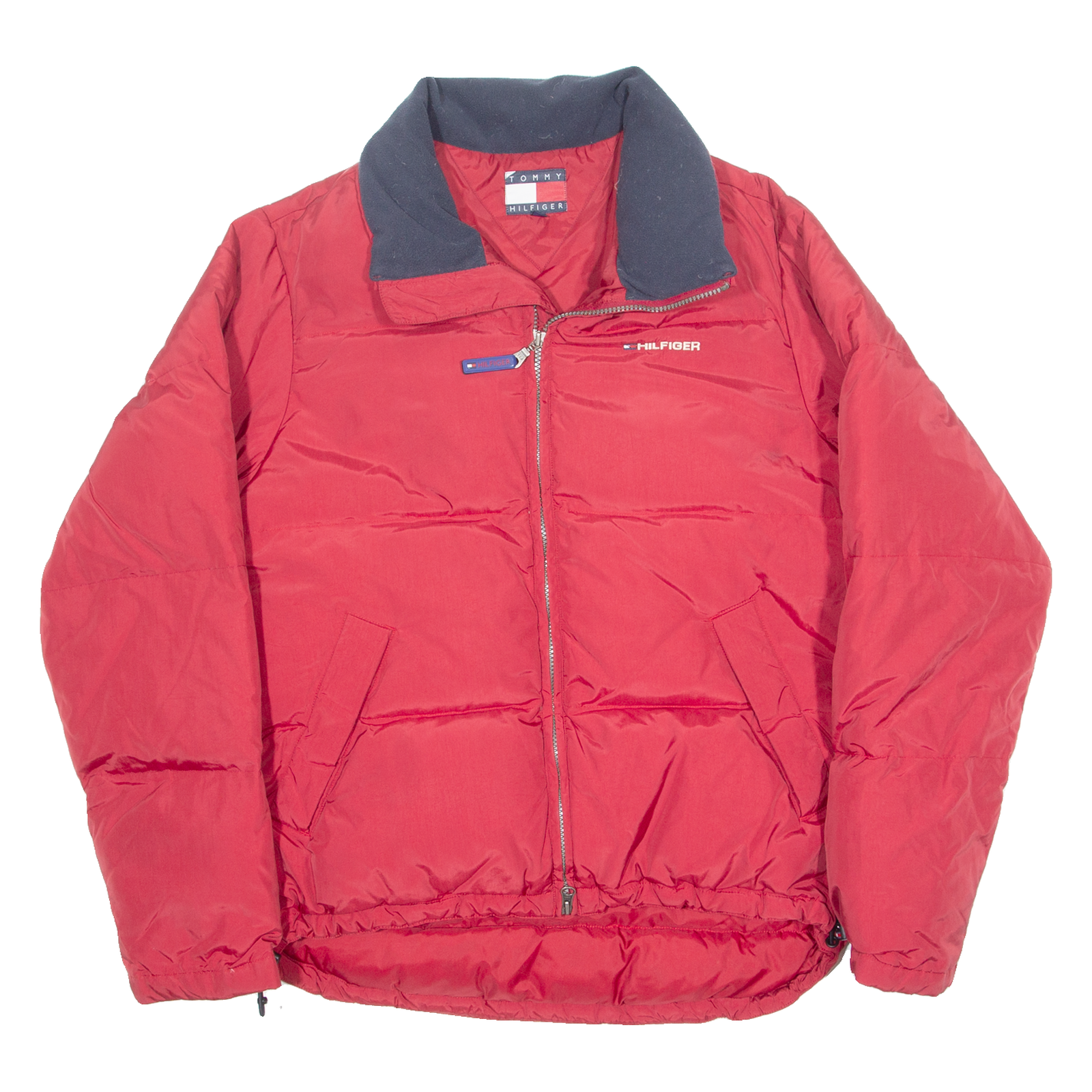 TOMMY HILFIGER Down Insulated Mens Puffer Jacket Red S Refurbished - N/A refurbished available on Cerqular