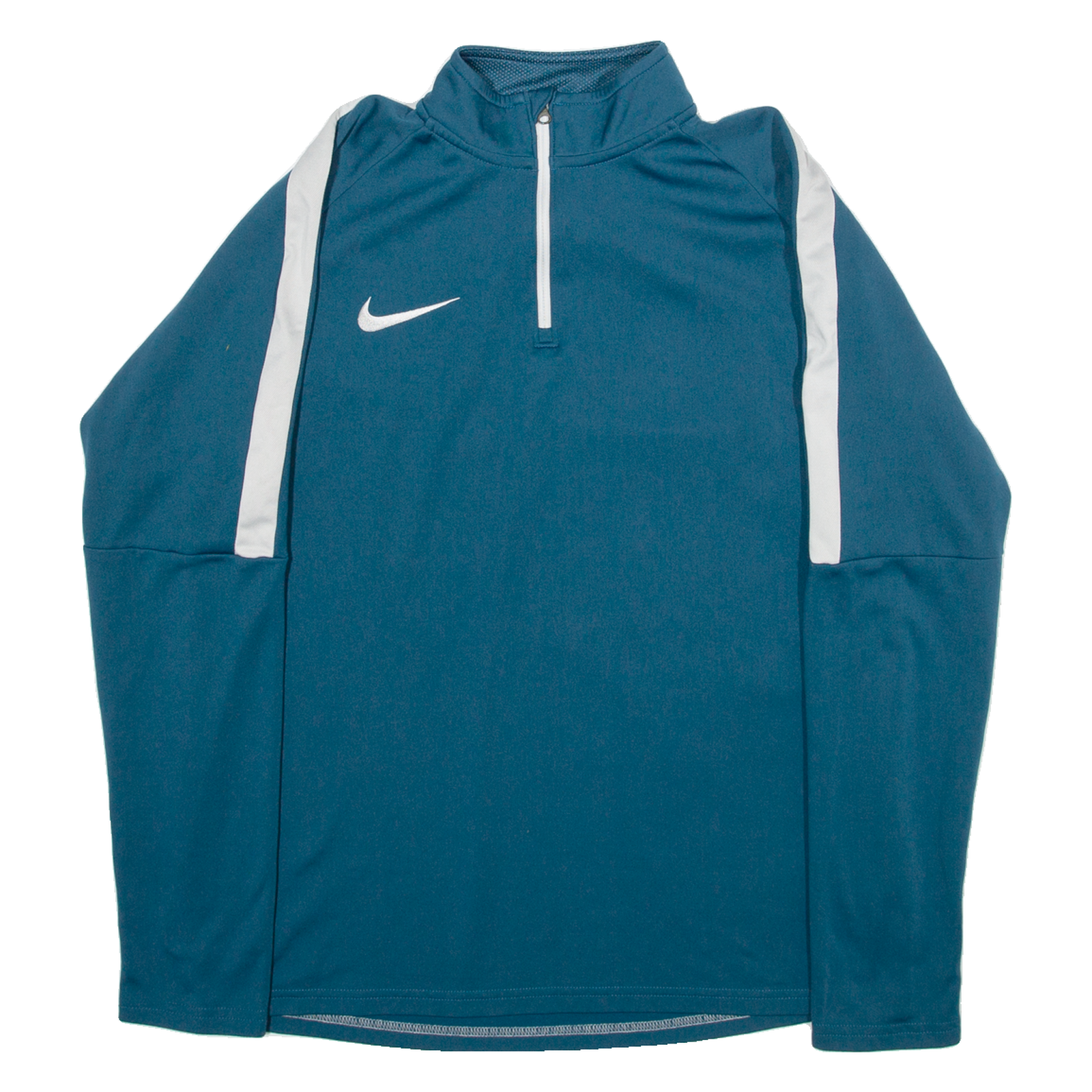 NIKE Dri Fit Womens Jersey Green Long Sleeve 1/4 Zip M Refurbished - N/A refurbished available on Cerqular