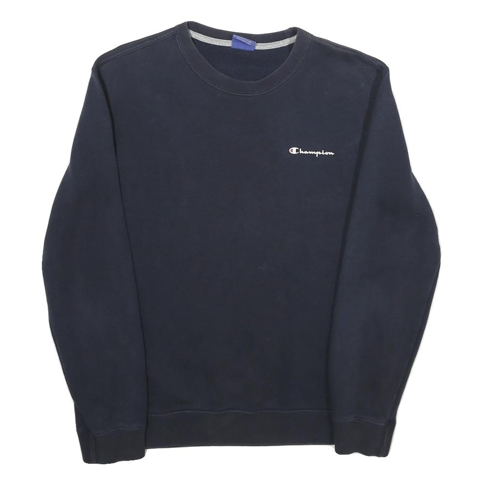 Buy CHAMPION Mens Black Cotton Blend Crew Neck Sweatshirt M Casual Pullover Refurbished - $29.89 CHAMPION Mens Black Cotton Blend Crew Neck Sweatshirt M Casual Pullover Refurbished - N/A refurbished available on Cerqular