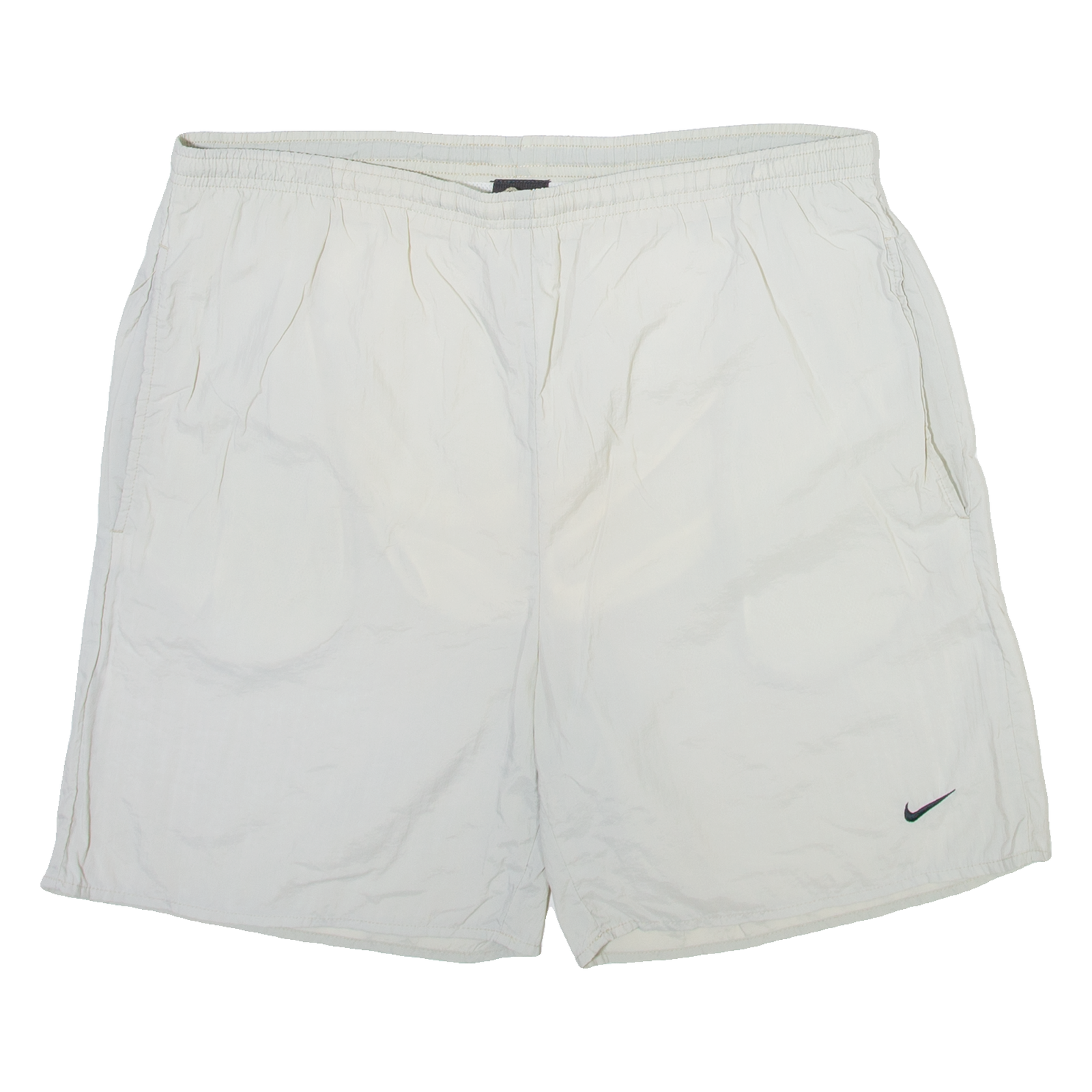 NIKE Mens Swimming Shorts Grey Relaxed S W34 Refurbished - N/A refurbished available on Cerqular