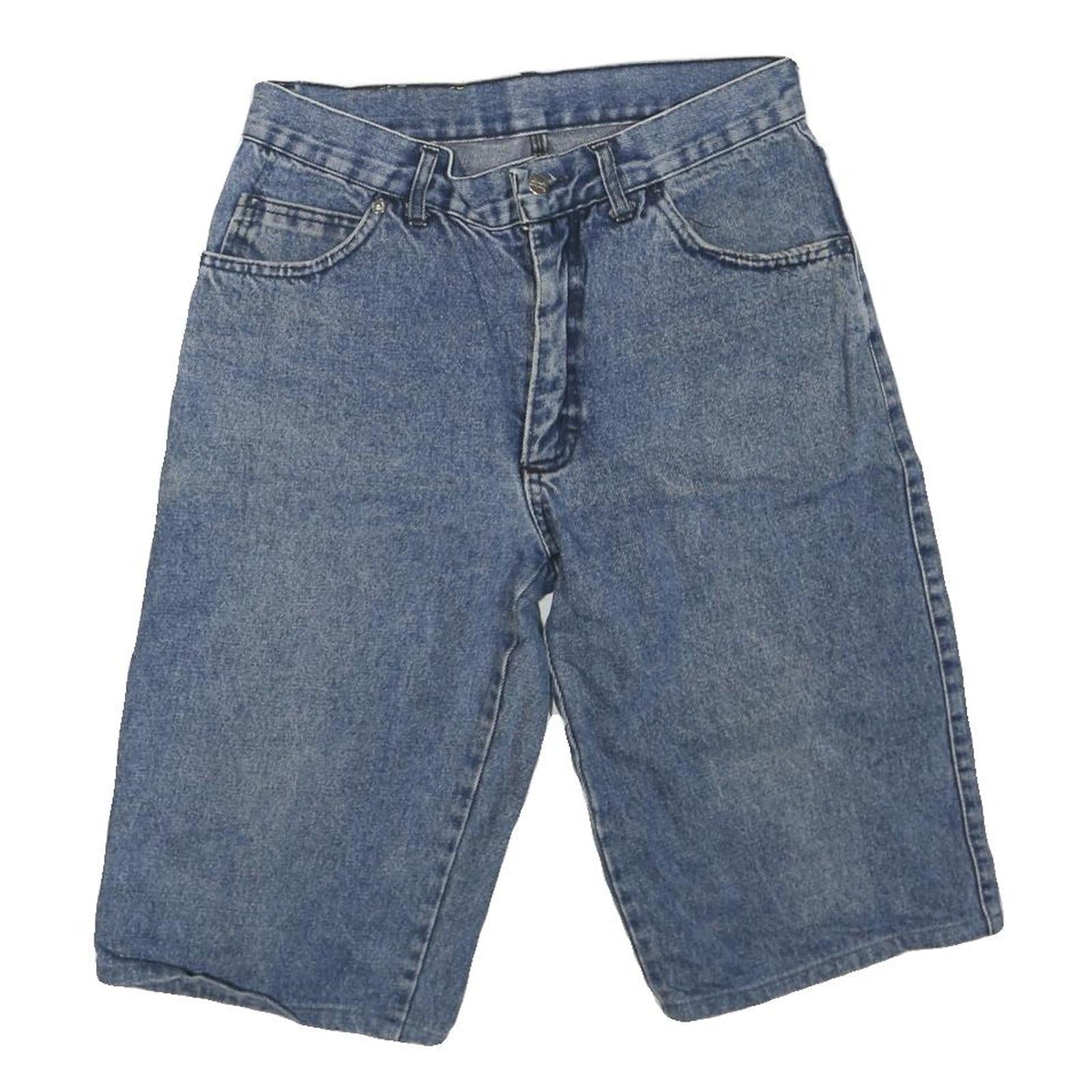 CONE COMPANY Mens Shorts Blue Denim Casual M W30 Cotton Blend Relaxed Fit Refurbished - N/A refurbished available on Cerqular