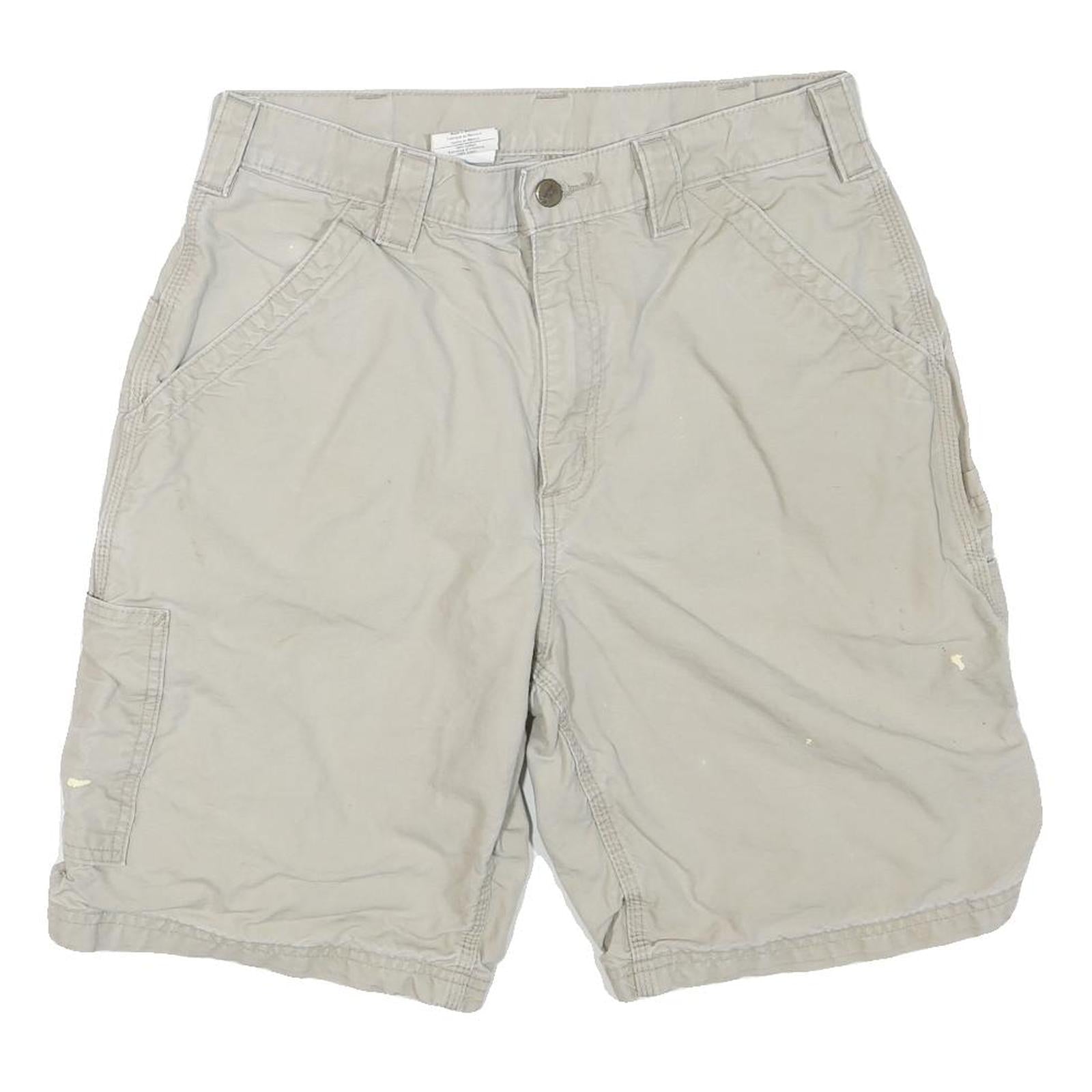 Buy CARHARTT Mens Shorts Beige Casual S W30 Cotton Blend Durable Workwear Refurbished - $38.99 CARHARTT Mens Shorts Beige Casual S W30 Cotton Blend Durable Workwear Refurbished - N/A refurbished available on Cerqular