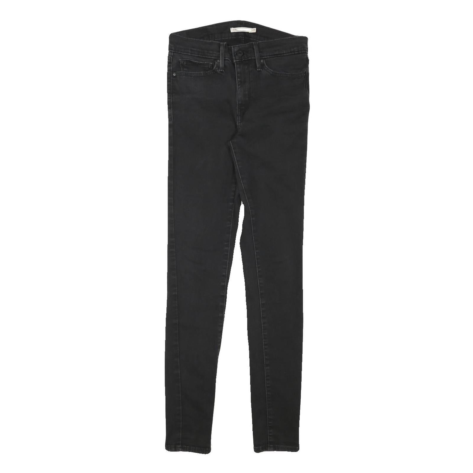 Buy LEVI'S Womens Black Slim Skinny Denim Raw W27 L30 Cotton Blend Zip Jeans Refurbished - $41.59 LEVI'S Womens Black Slim Skinny Denim Raw W27 L30 Cotton Blend Zip Jeans Refurbished - N/A refurbished available on Cerqular