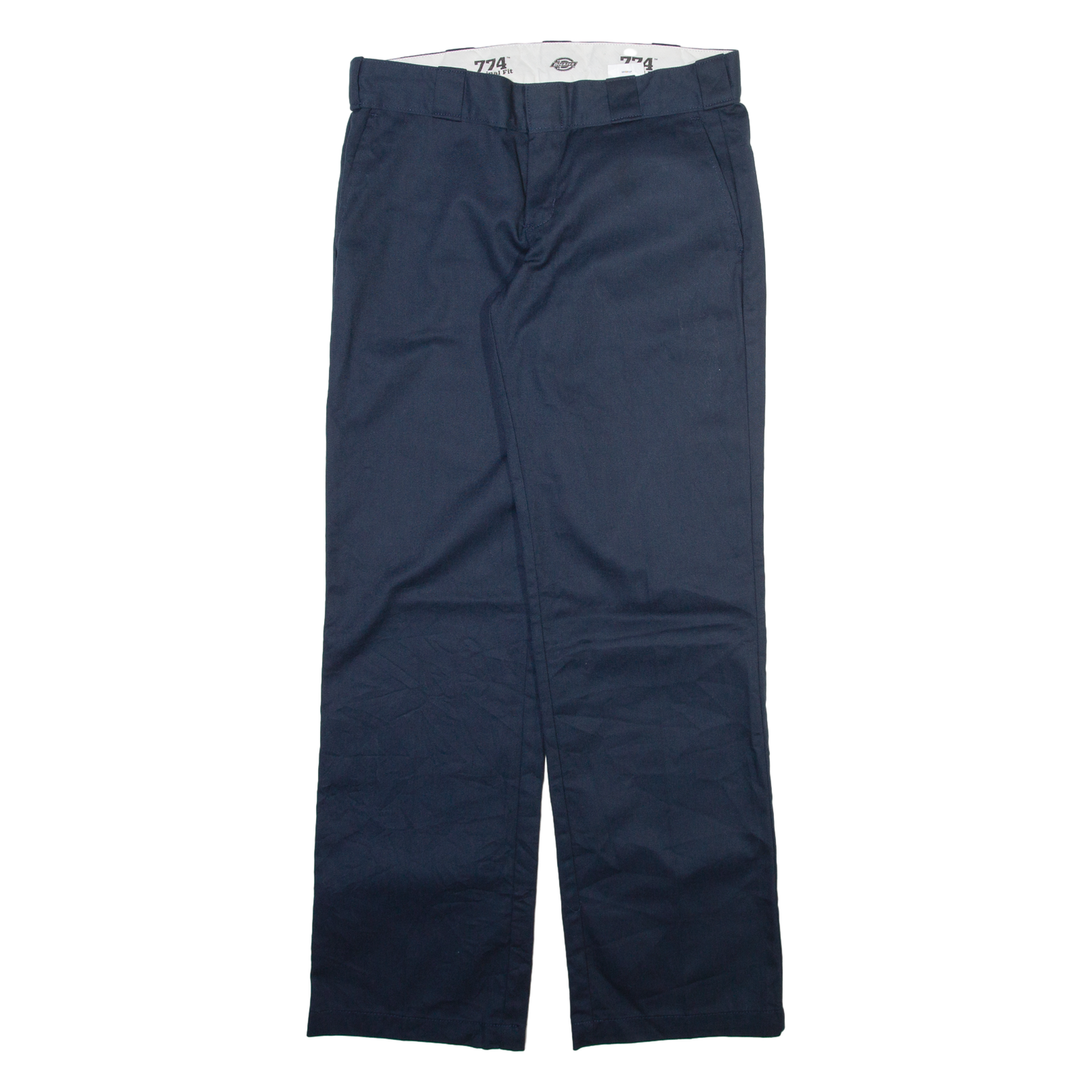 DICKIES 774 Womens Trousers Blue Regular Straight W32 L31 Refurbished - N/A refurbished available on Cerqular