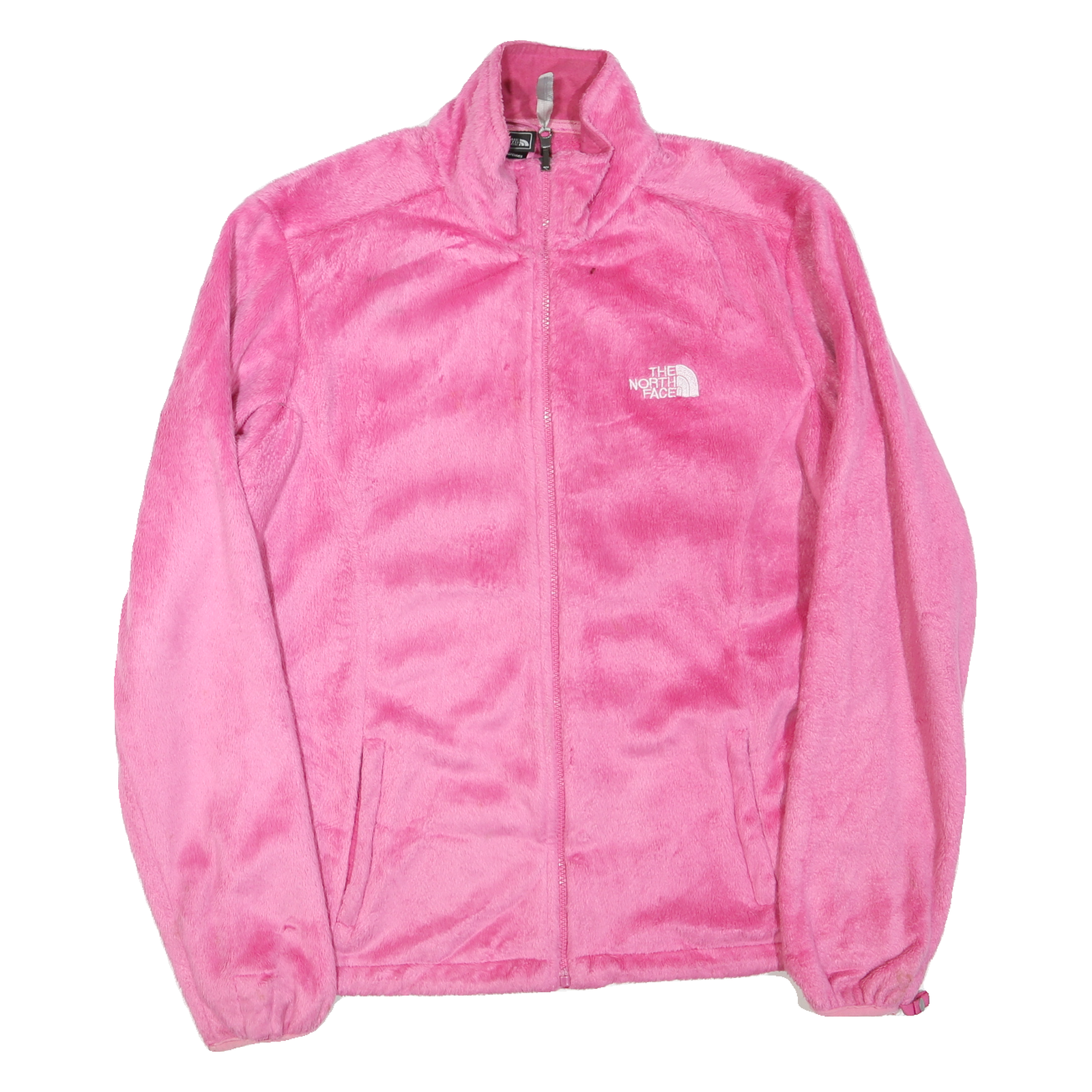 THE NORTH FACE Womens Pink Fleece Jacket XL Polyester Blend Zip Casual Outdoor Refurbished - N/A refurbished available on Cerqular