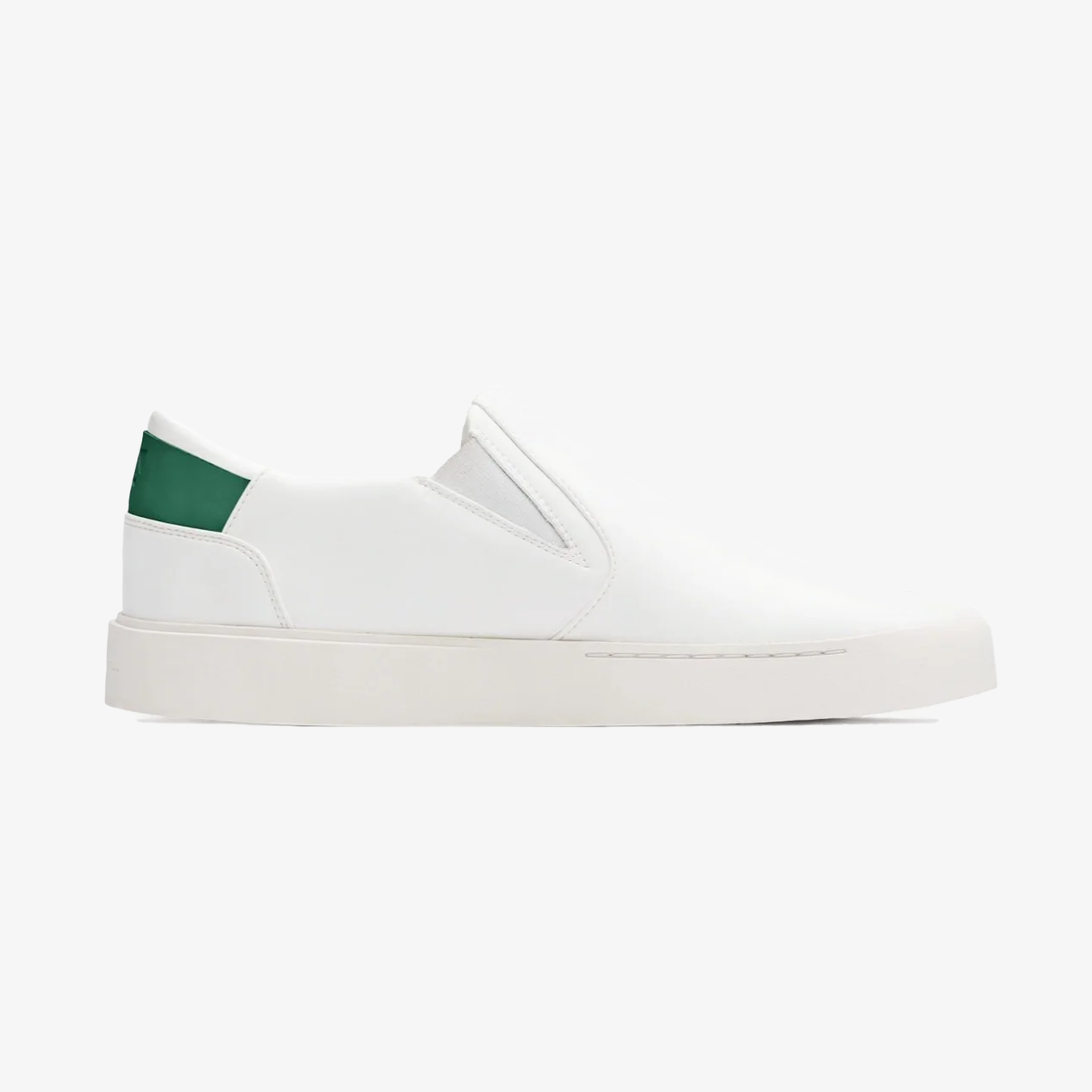 Women's Slip On | White-Jade | Size: 8 Refurbished - Thousand Fell refurbished available on Cerqular