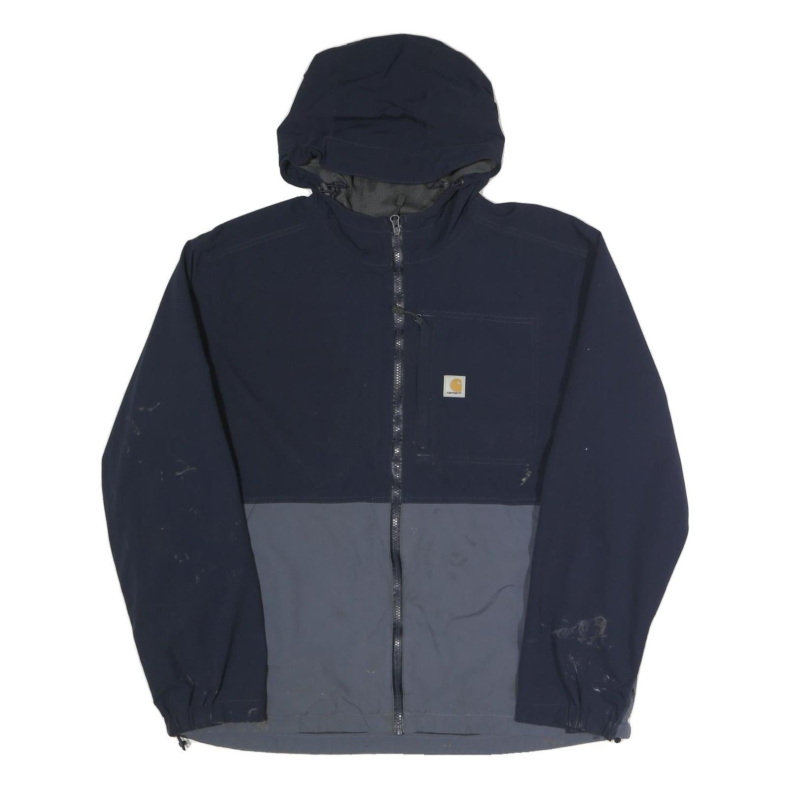 Buy CARHARTT Mens Navy & Grey Zip Jacket L Polyamide Blend Outdoor Casual Stylish Refurbished - $54.59 CARHARTT Mens Navy & Grey Zip Jacket L Polyamide Blend Outdoor Casual Stylish Refurbished - N/A refurbished available on Cerqular