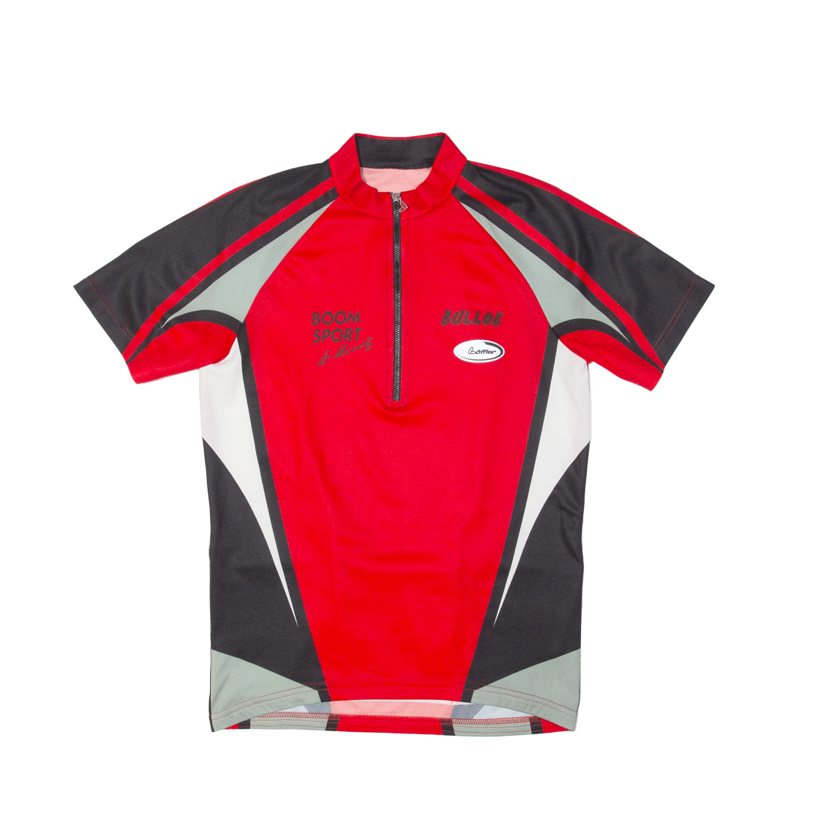 LOFFLER Cycling Mens Jersey Red 1/2 Zip M Refurbished - N/A refurbished available on Cerqular