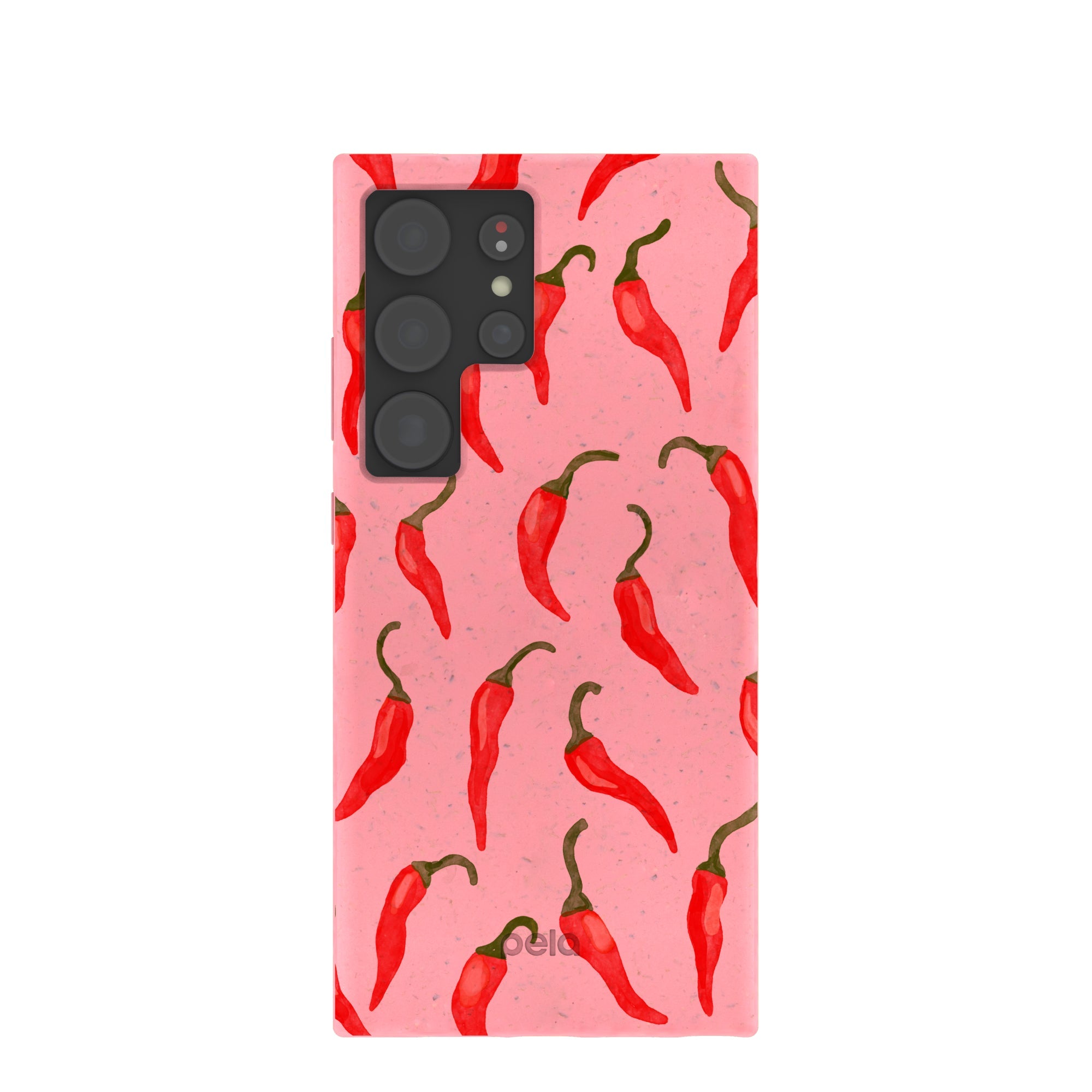 Bubblegum Pink Heatwave Samsung Galaxy S24 Ultra Case Refurbished - Pela Case refurbished available on Cerqular