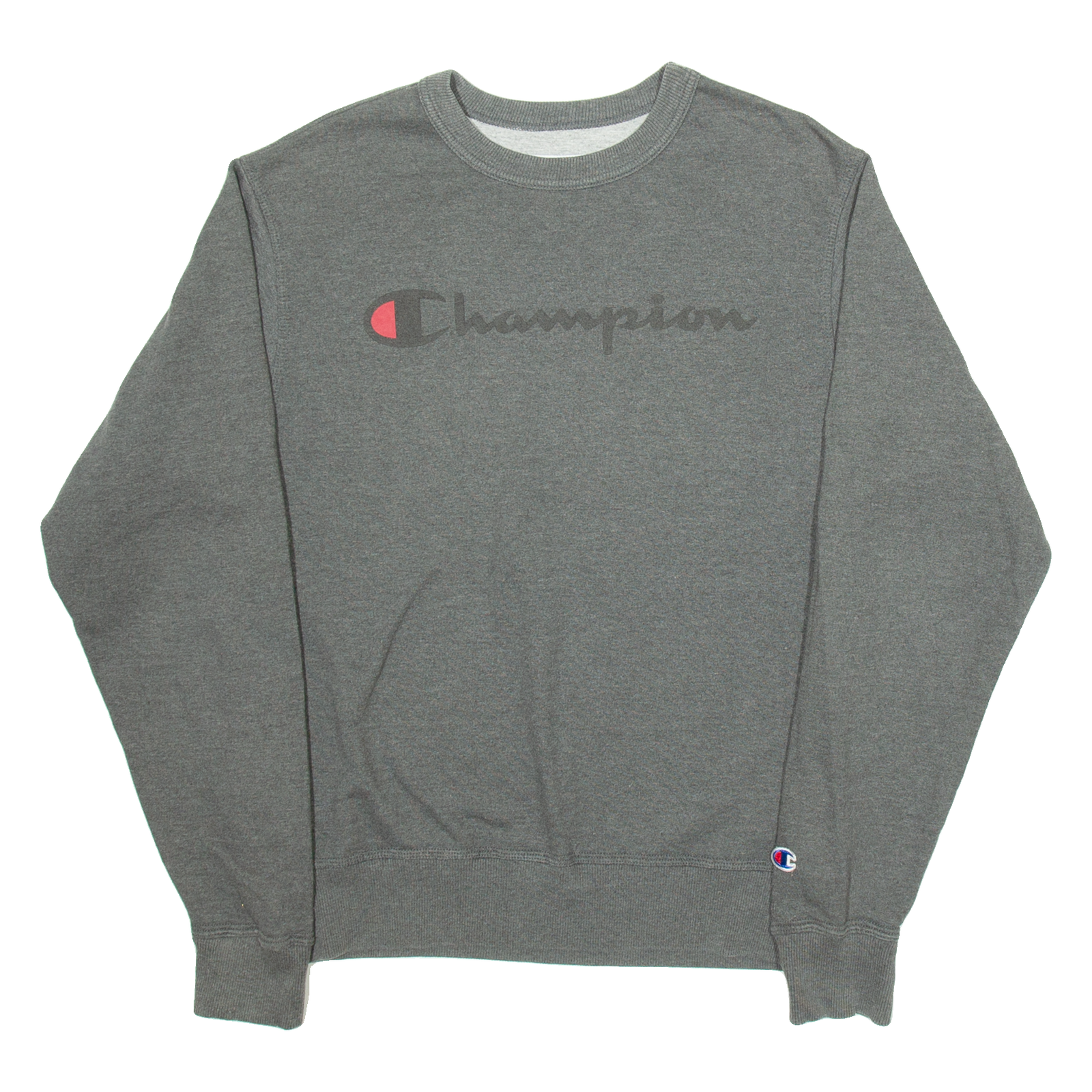 CHAMPION Mens Sweatshirt Grey S Refurbished - N/A refurbished available on Cerqular