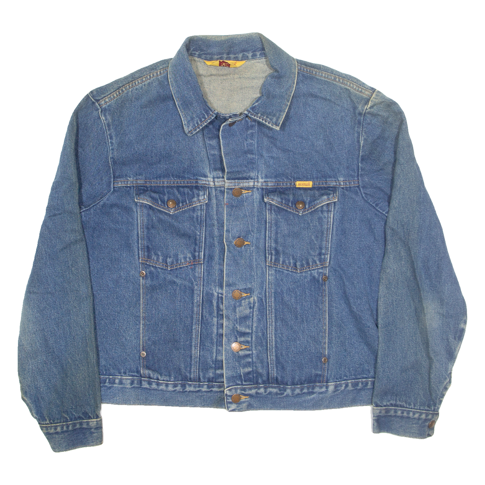 RUSTLER Womens Denim Jacket Blue XL Refurbished - N/A refurbished available on Cerqular