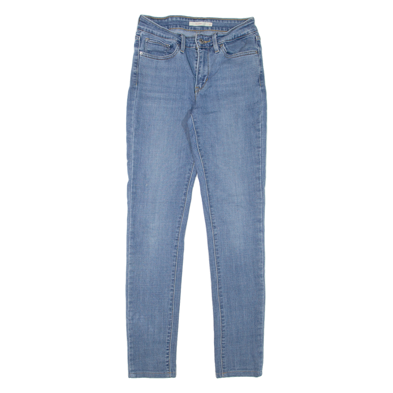 Buy LEVI'S 711 Womens Jeans Blue Slim Skinny W27 L32 Refurbished - $21.83 LEVI'S 711 Womens Jeans Blue Slim Skinny W27 L32 Refurbished - N/A refurbished available on Cerqular