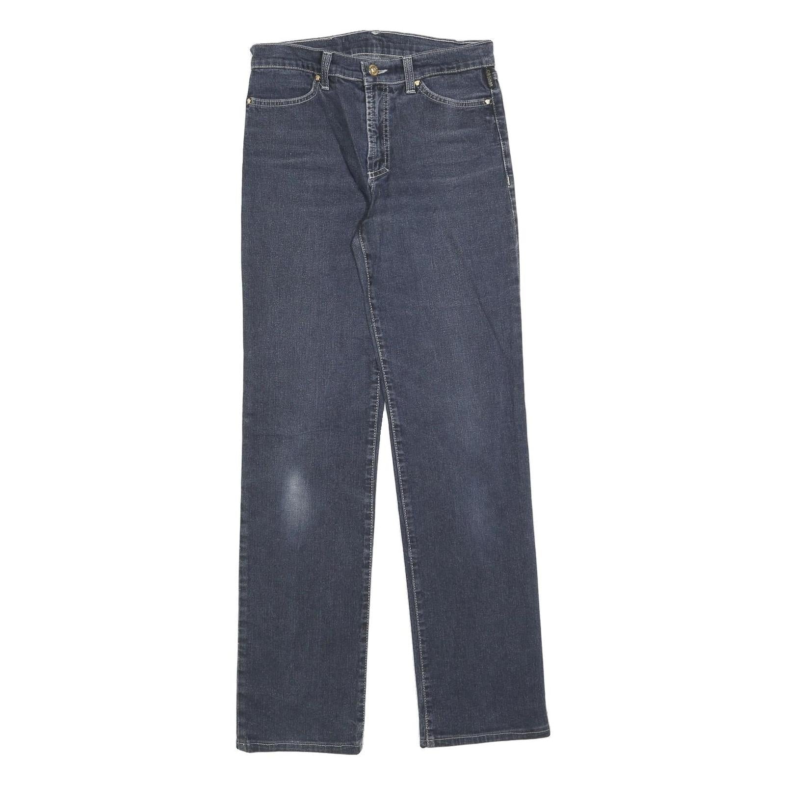 Buy VERSACE Womens Regular Blue Denim Straight Leg Jeans W27 L30 Designer Cotton Refurbished - $66.29 VERSACE Womens Regular Blue Denim Straight Leg Jeans W27 L30 Designer Cotton Refurbished - N/A refurbished available on Cerqular