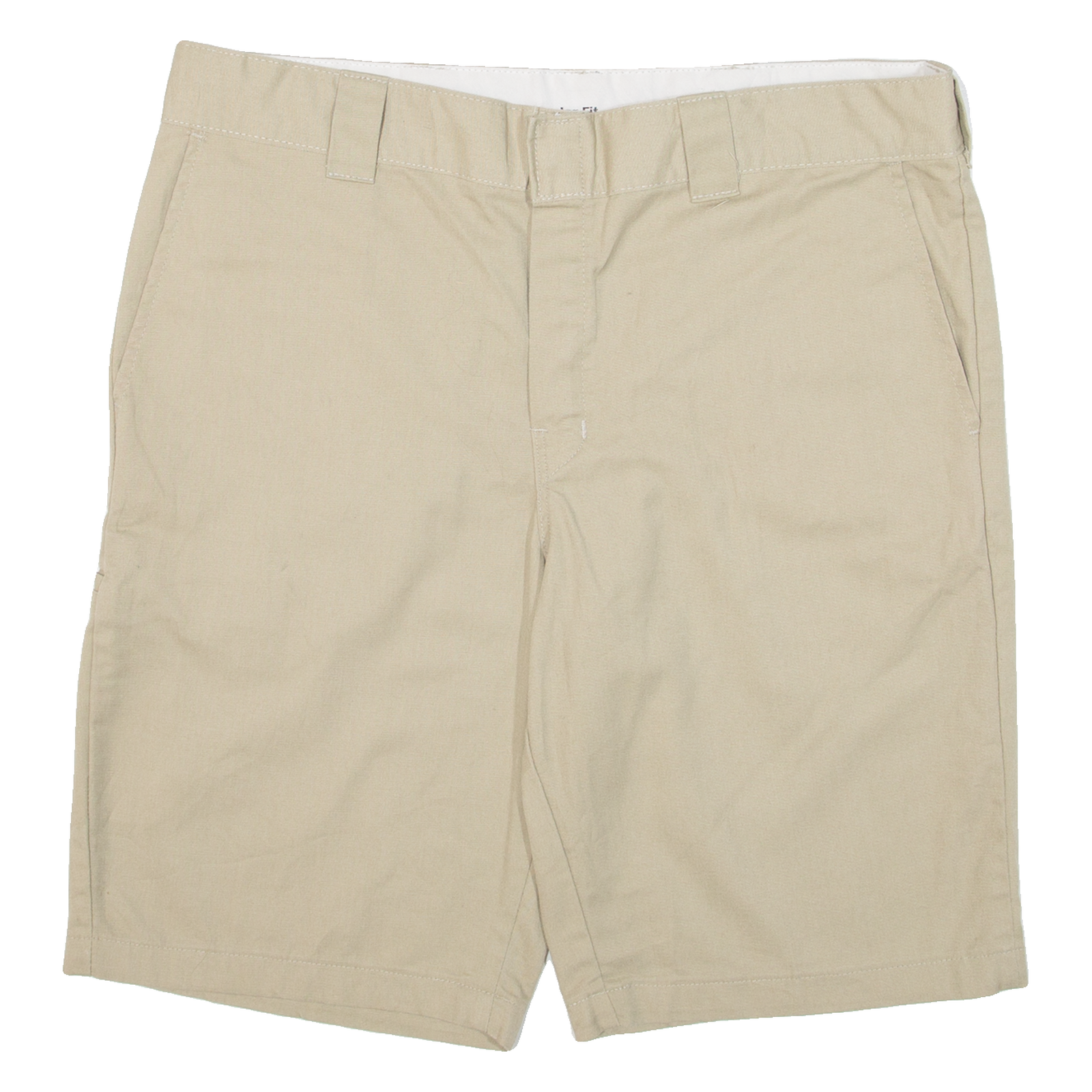 DICKIES Mens Workwear Shorts Brown L W36 Refurbished - N/A refurbished available on Cerqular