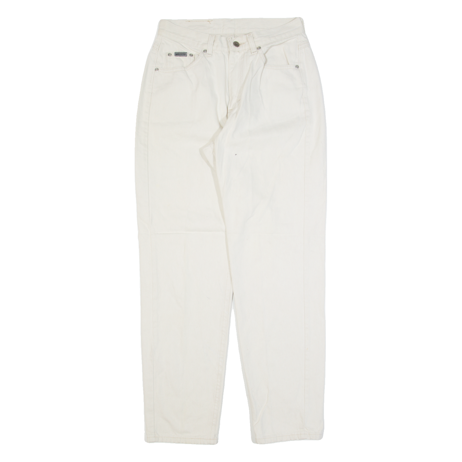 LEE Womens Jeans Cream Regular Tapered 90s W26 L30 Refurbished - N/A refurbished available on Cerqular