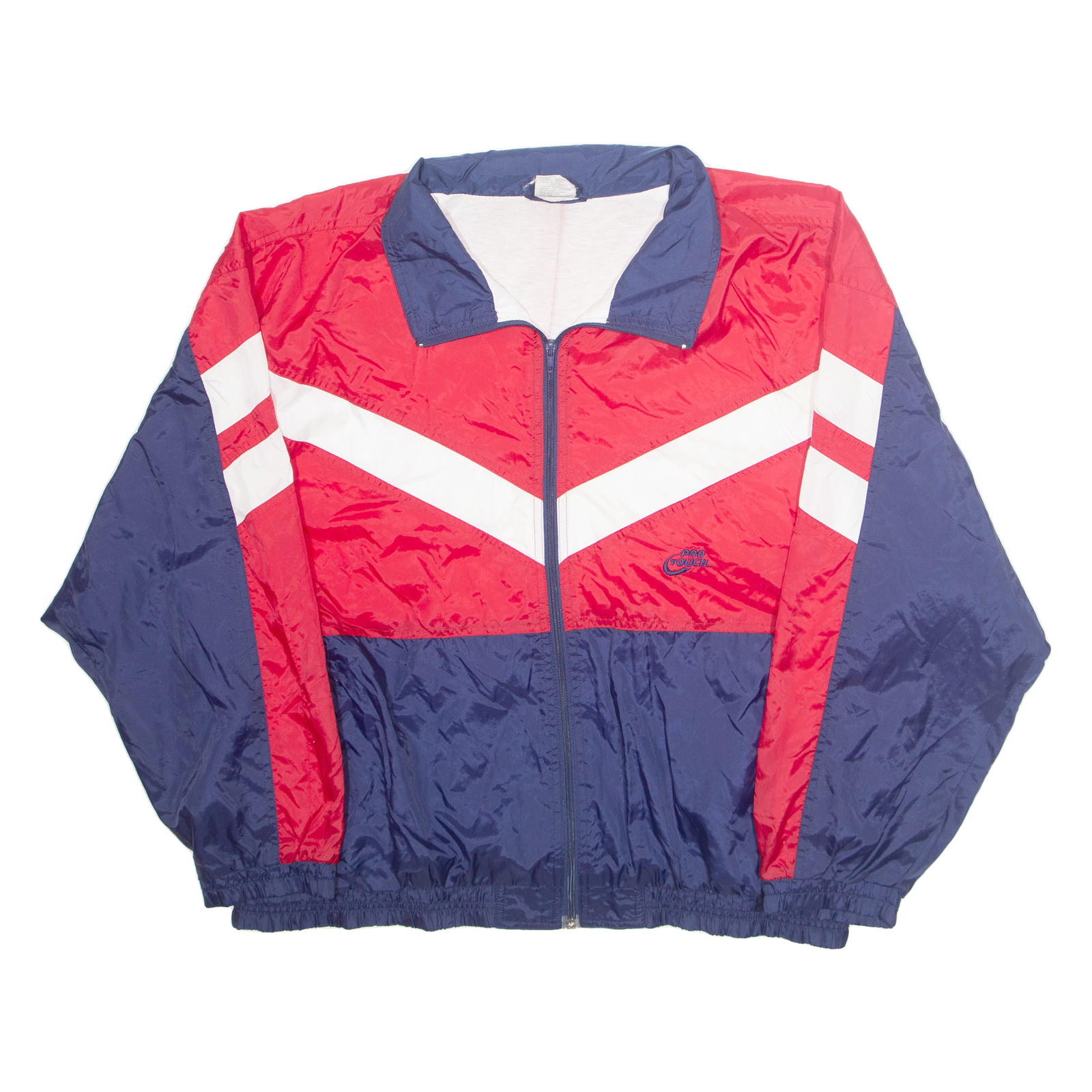 PRO TOUCH Mens Shell Jacket Red Nylon XL Refurbished - N/A refurbished available on Cerqular