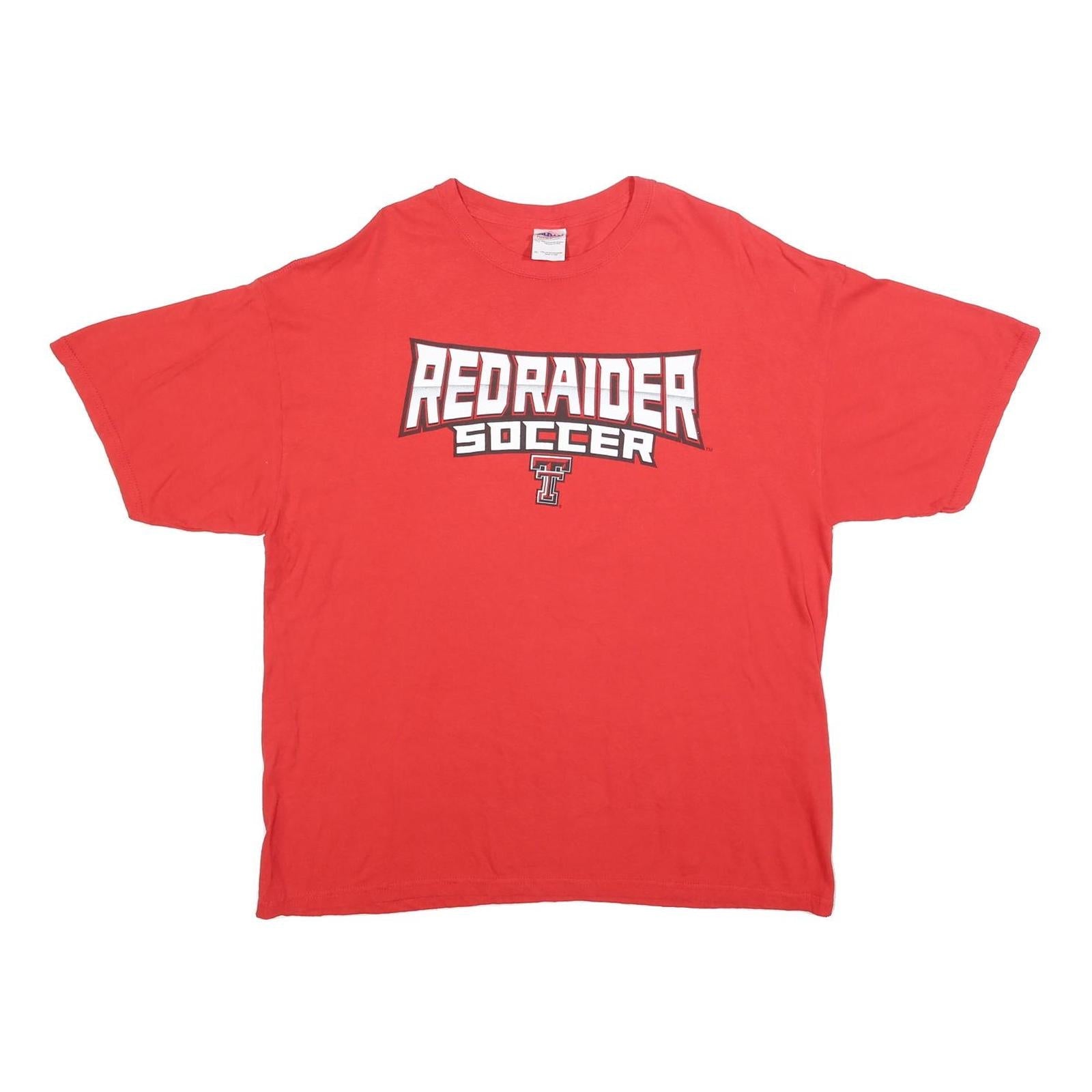 Buy GILDAN Mens Red Redraider Soccer Graphic T-Shirt XL Short Sleeve Crew Neck Refurbished - $12.99 GILDAN Mens Red Redraider Soccer Graphic T-Shirt XL Short Sleeve Crew Neck Refurbished - N/A refurbished available on Cerqular