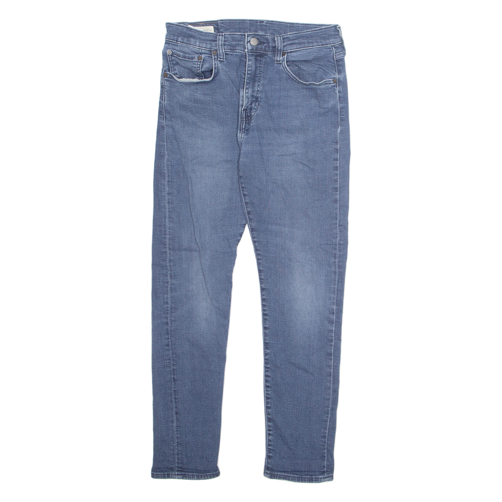 LEVI'S 512 BIG E Jeans Mens Blue Slim Tapered Stone Wash W28 L28 Refurbished - N/A refurbished available on Cerqular
