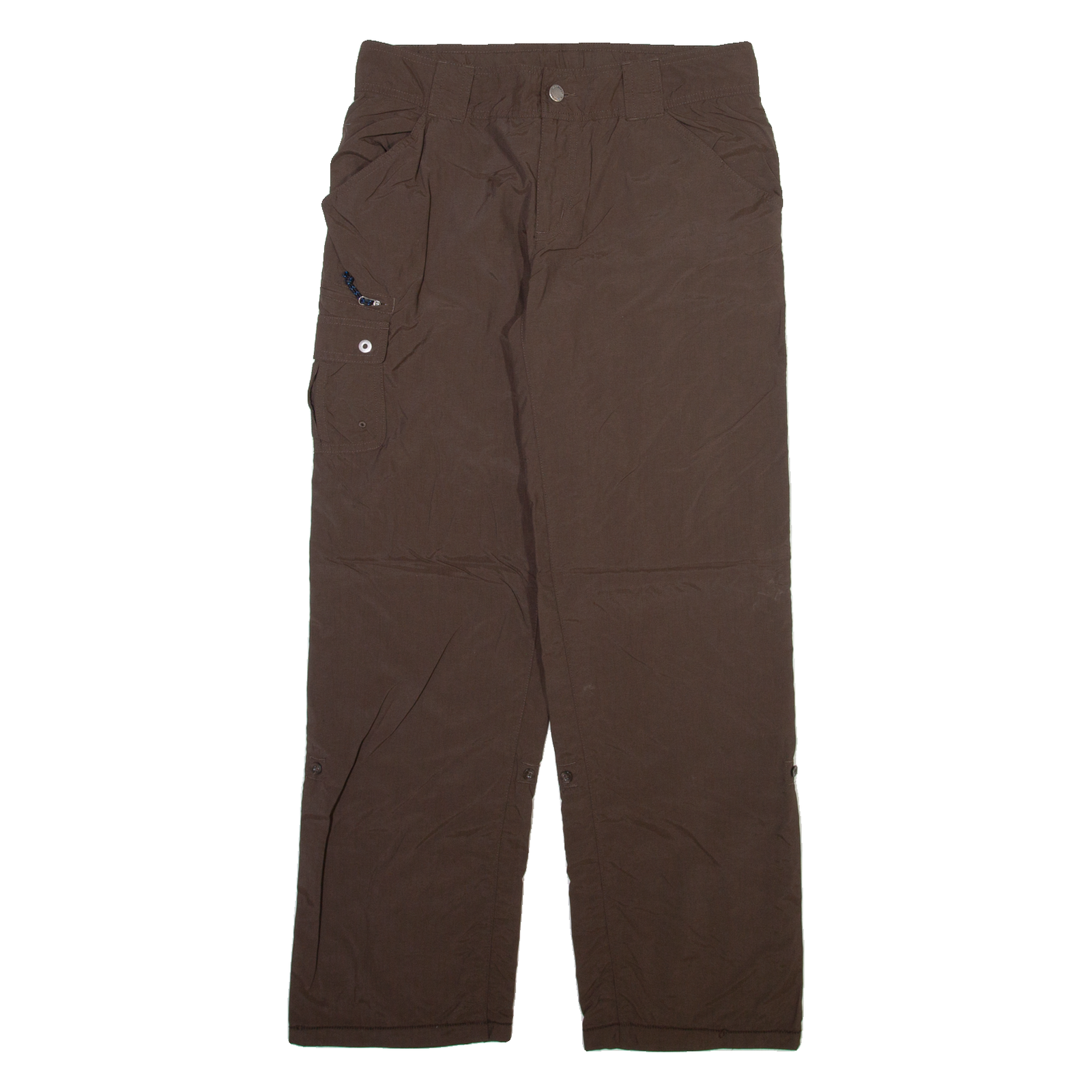COLUMBIA Womens Trousers Black Relaxed Straight Nylon W30 L29 Refurbished - N/A refurbished available on Cerqular