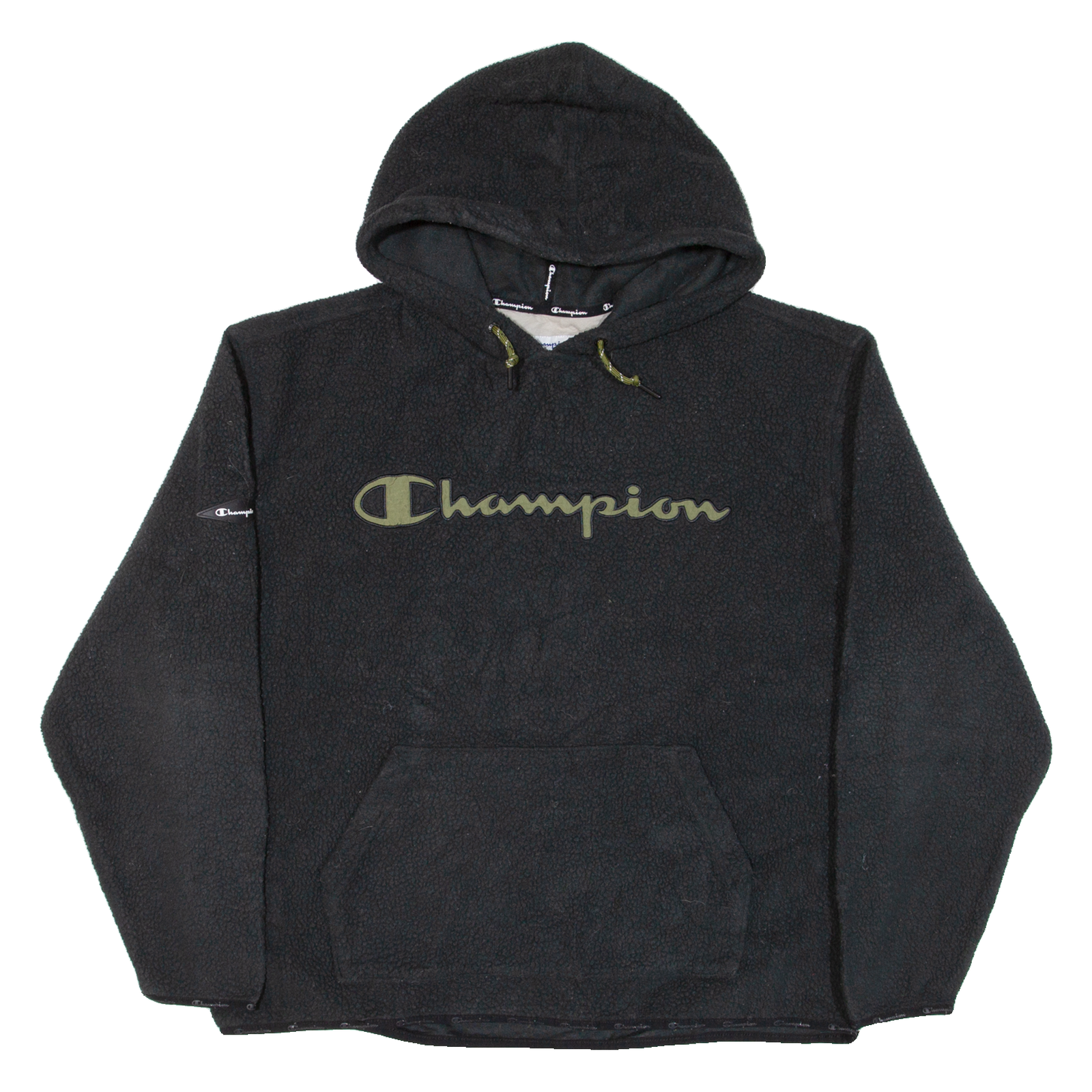 CHAMPION Fleece Mens Black Hoodie L Refurbished - N/A refurbished available on Cerqular