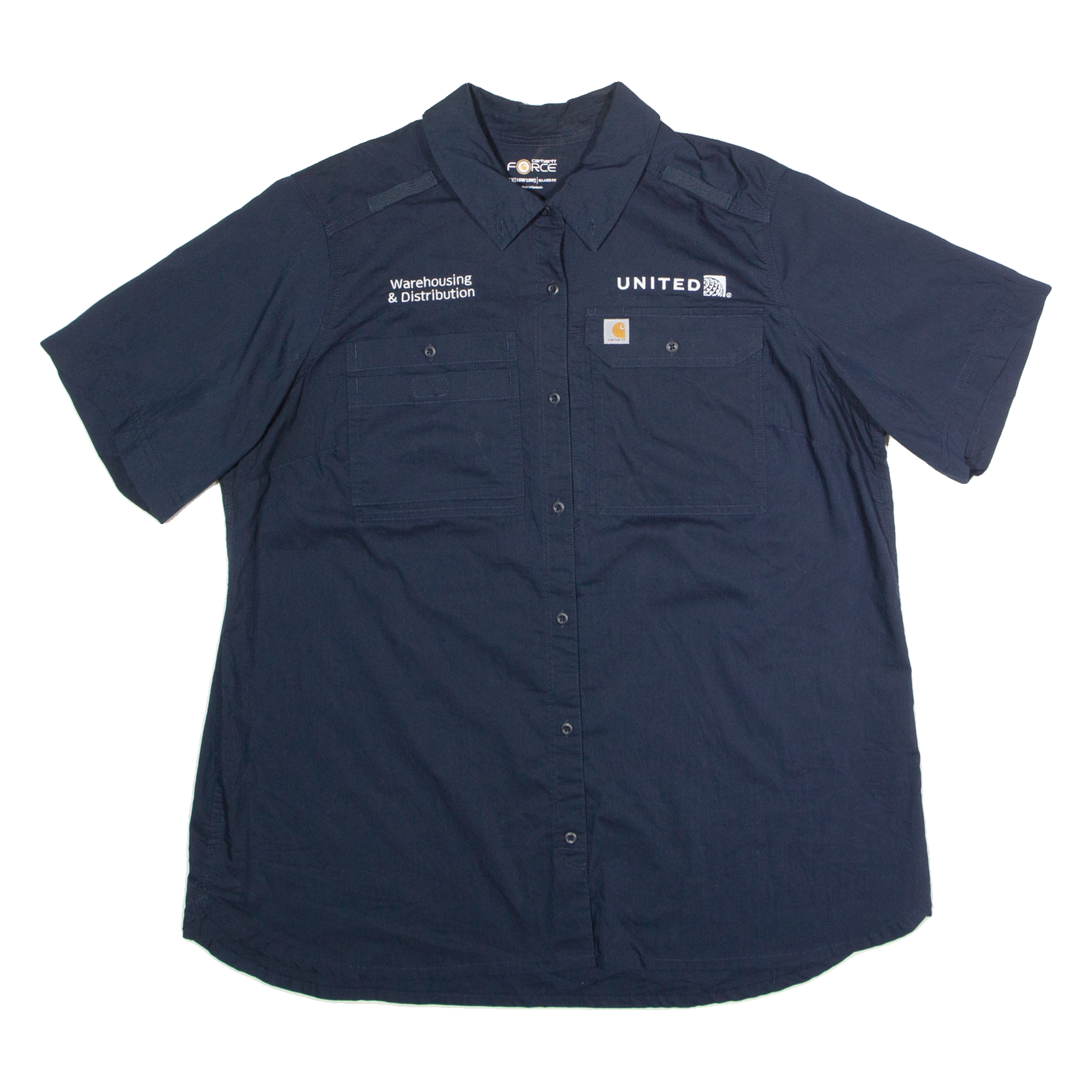 CARHARTT United Airlines Womens Worker Shirt Black XL Refurbished - N/A refurbished available on Cerqular