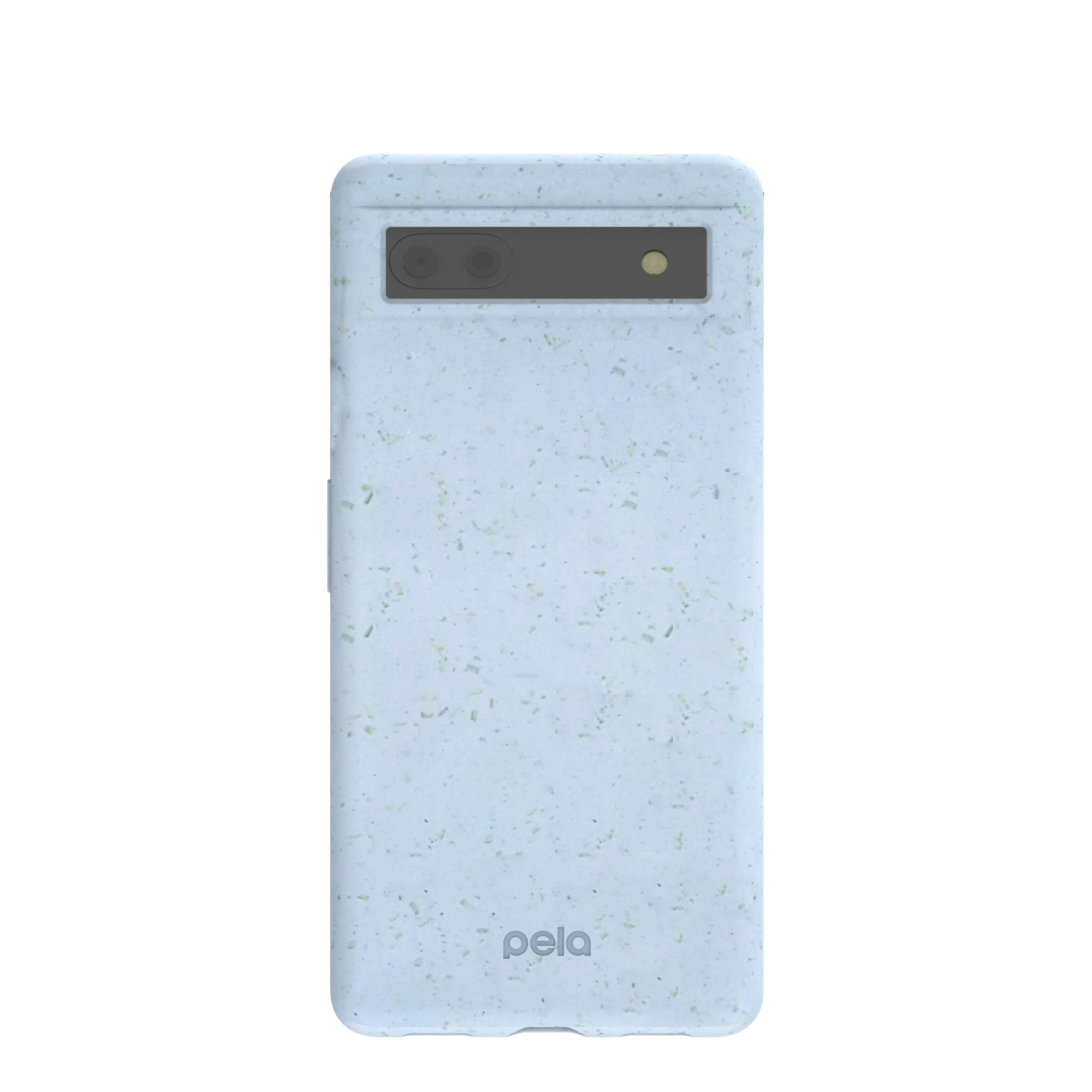 Powder Blue Google Pixel 6a Phone Case Refurbished - Pela Case refurbished available on Cerqular