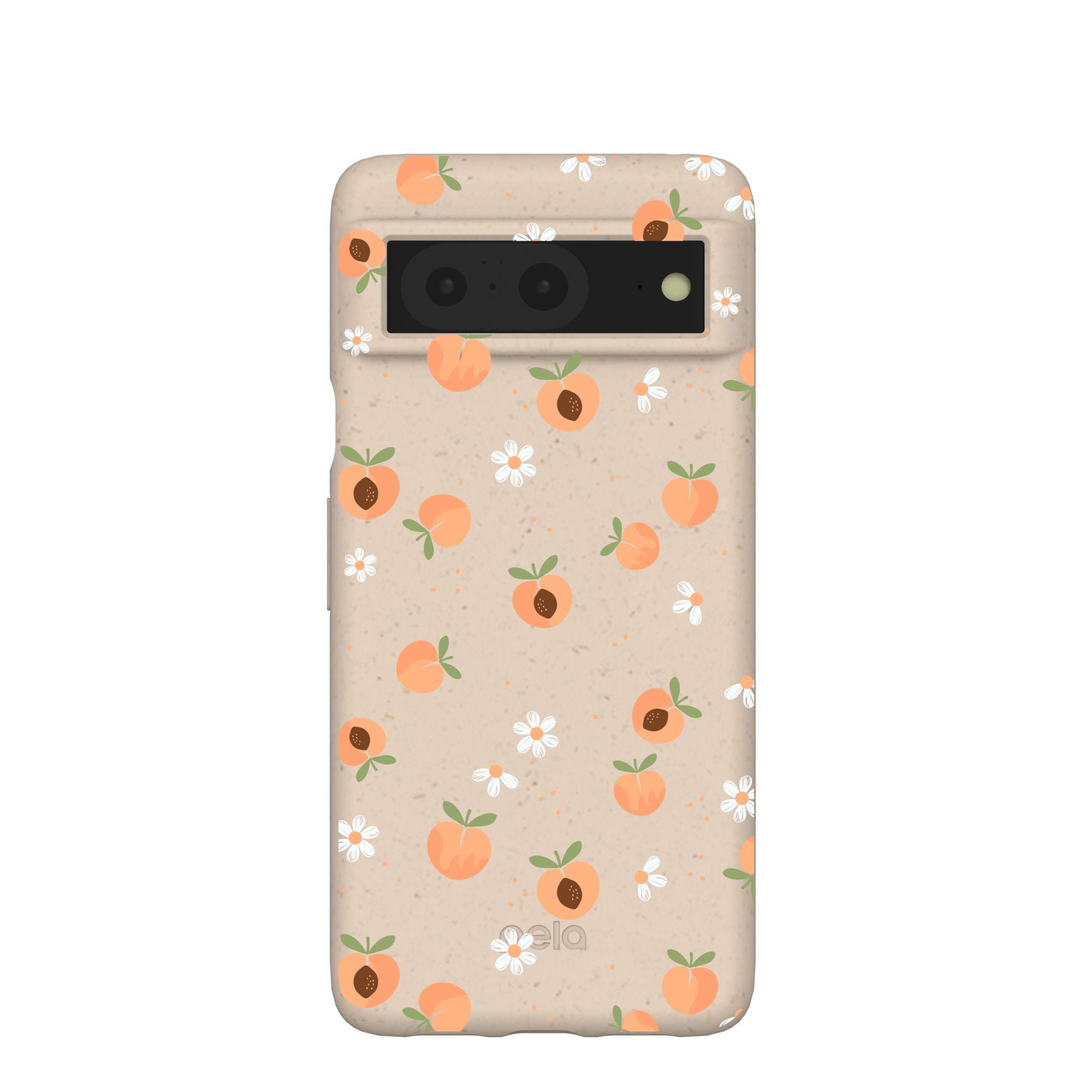 Seashell Feeling Peachy Google Pixel 8 Case Refurbished - Pela Case refurbished available on Cerqular