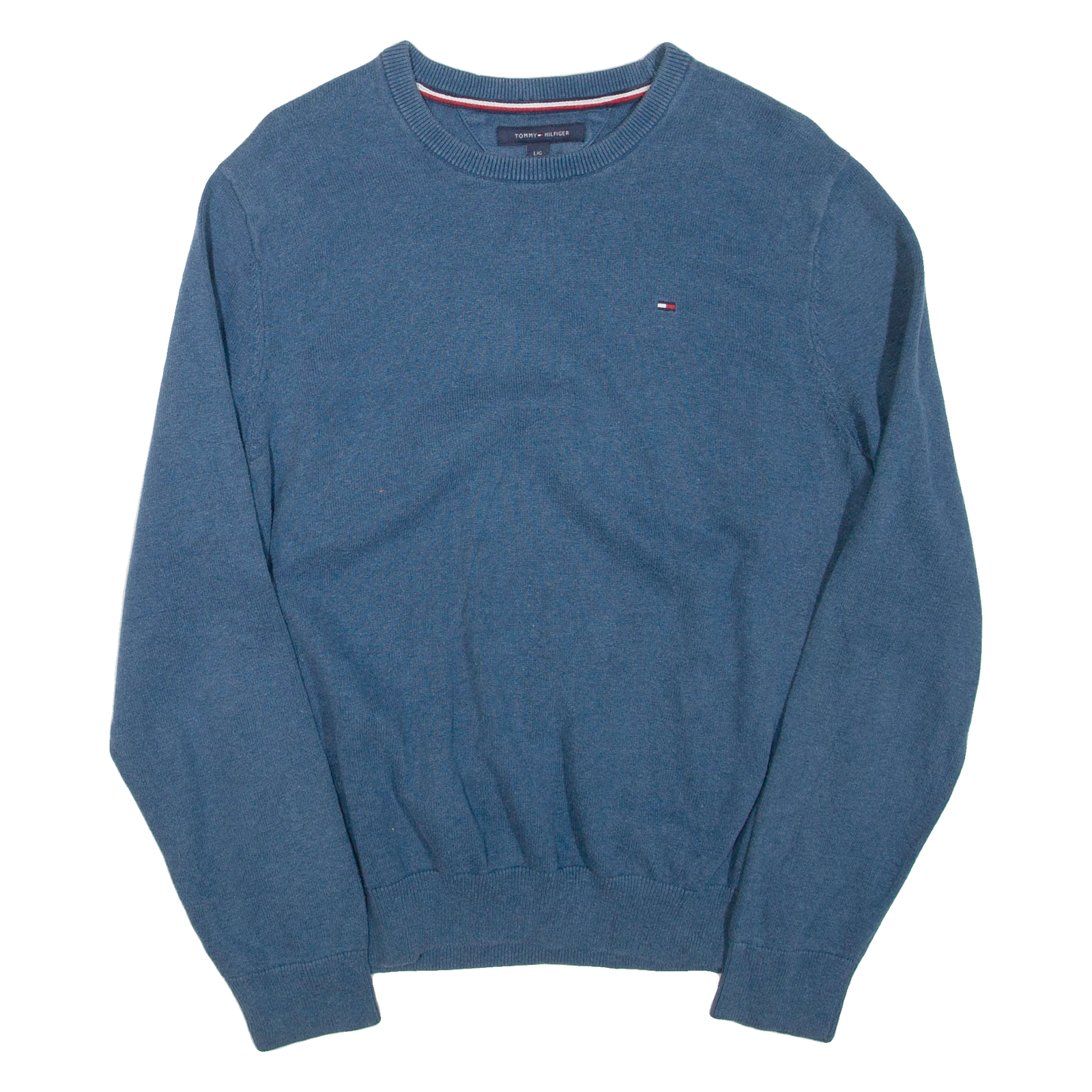 Buy TOMMY HILFIGER Mens Jumper Blue Tight Knit M Refurbished - $36.39 TOMMY HILFIGER Mens Jumper Blue Tight Knit M Refurbished - N/A refurbished available on Cerqular