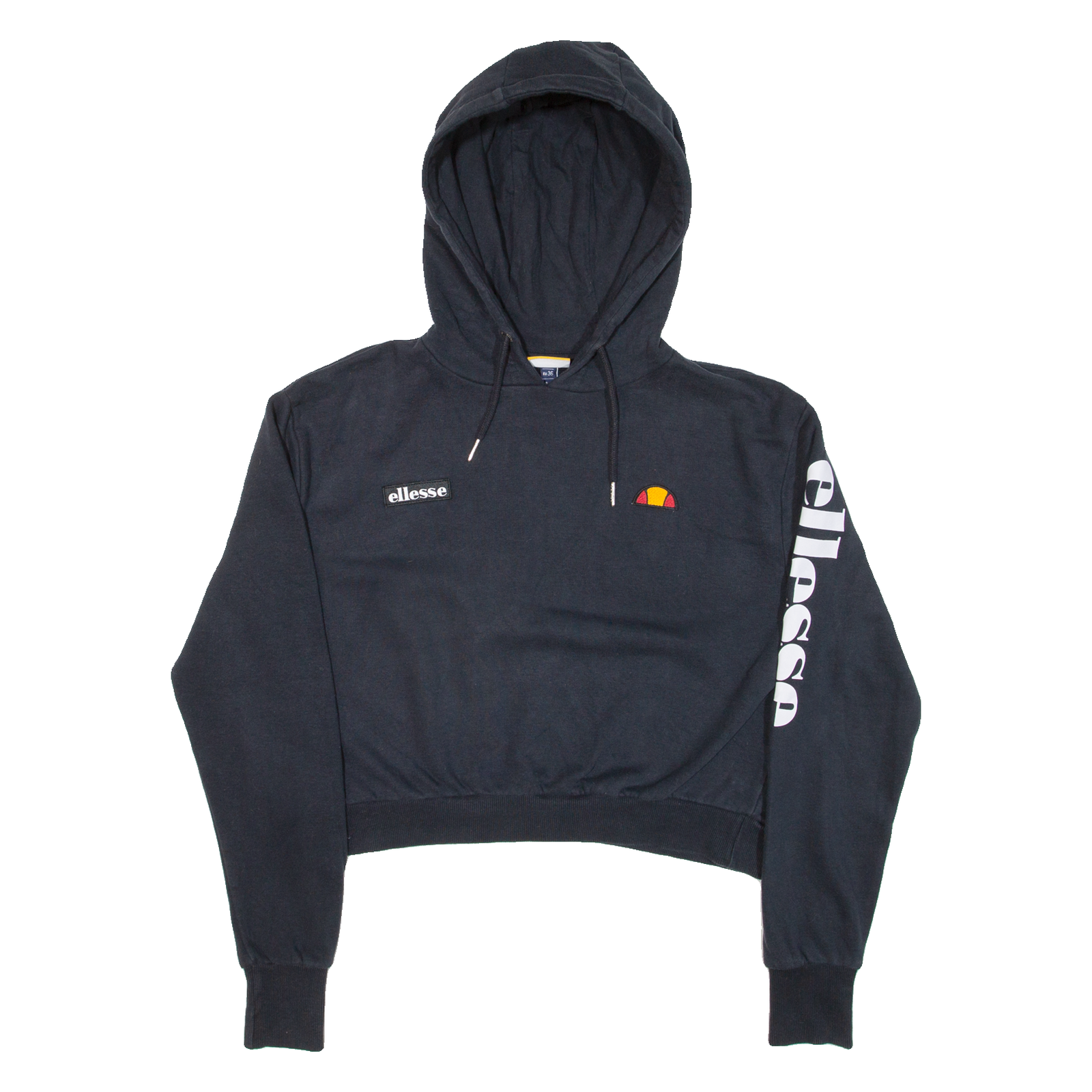 Buy ELLESSE Cropped Womens Black Hoodie UK 8 Refurbished - $17.15 ELLESSE Cropped Womens Black Hoodie UK 8 Refurbished - N/A refurbished available on Cerqular