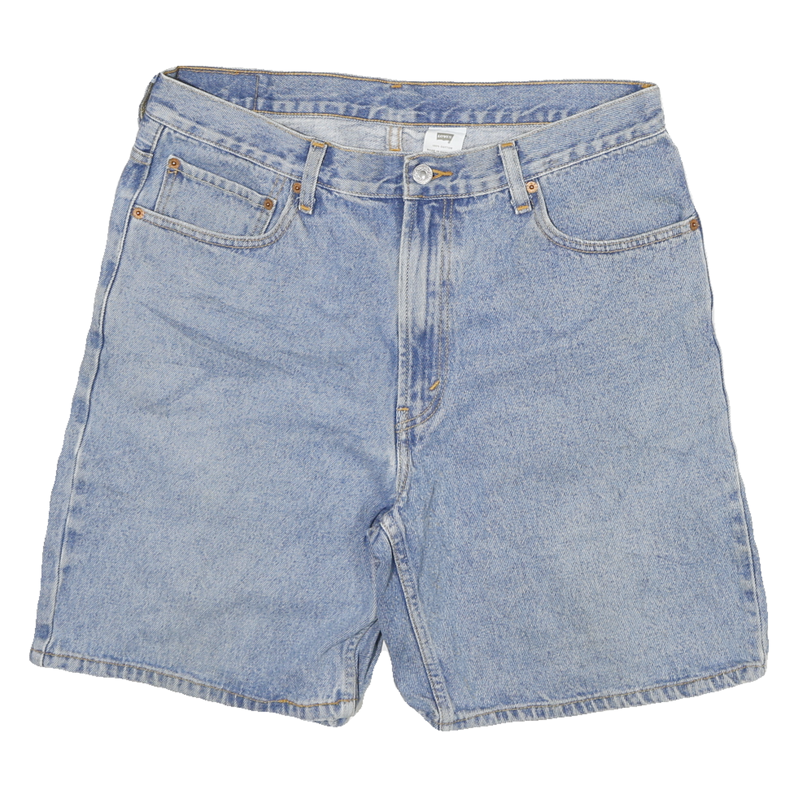 Buy LEVI'S Mens Denim Blue Casual Shorts L W34 Classic Cotton 5-Pocket Refurbished - $28.59 LEVI'S Mens Denim Blue Casual Shorts L W34 Classic Cotton 5-Pocket Refurbished - N/A refurbished available on Cerqular