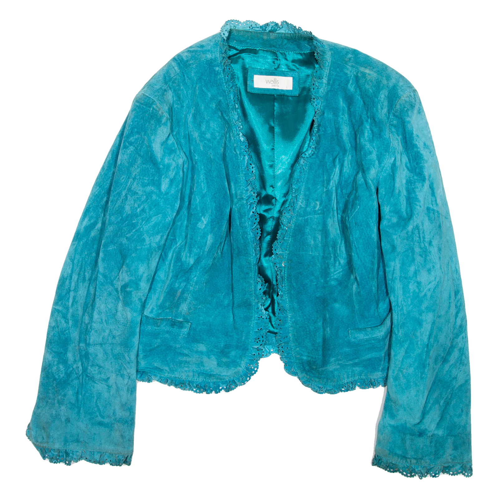 WALLIS Womens Jacket Blue L Refurbished - N/A refurbished available on Cerqular